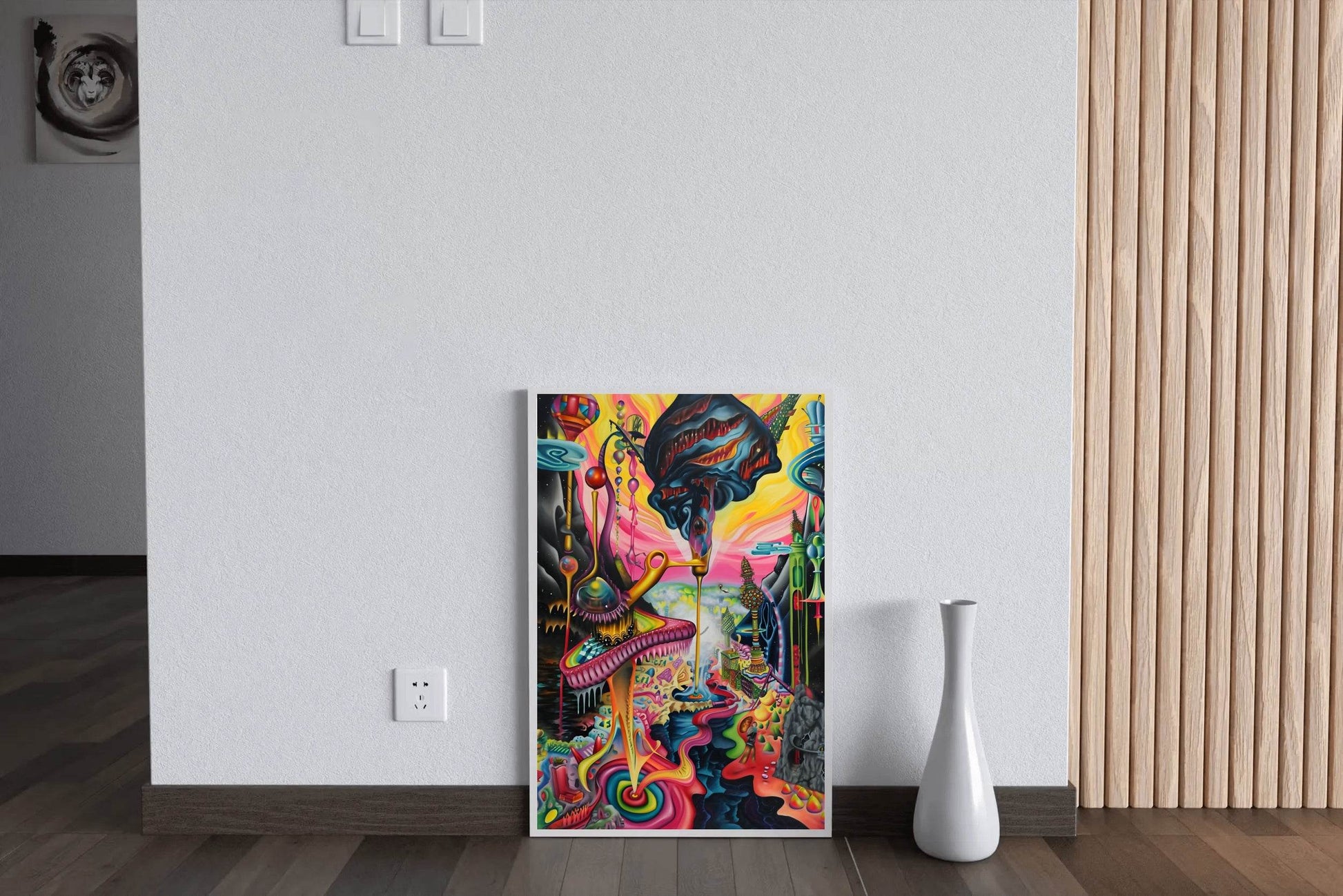 Colorful Fantasy Planet Wall Art - beink online art store