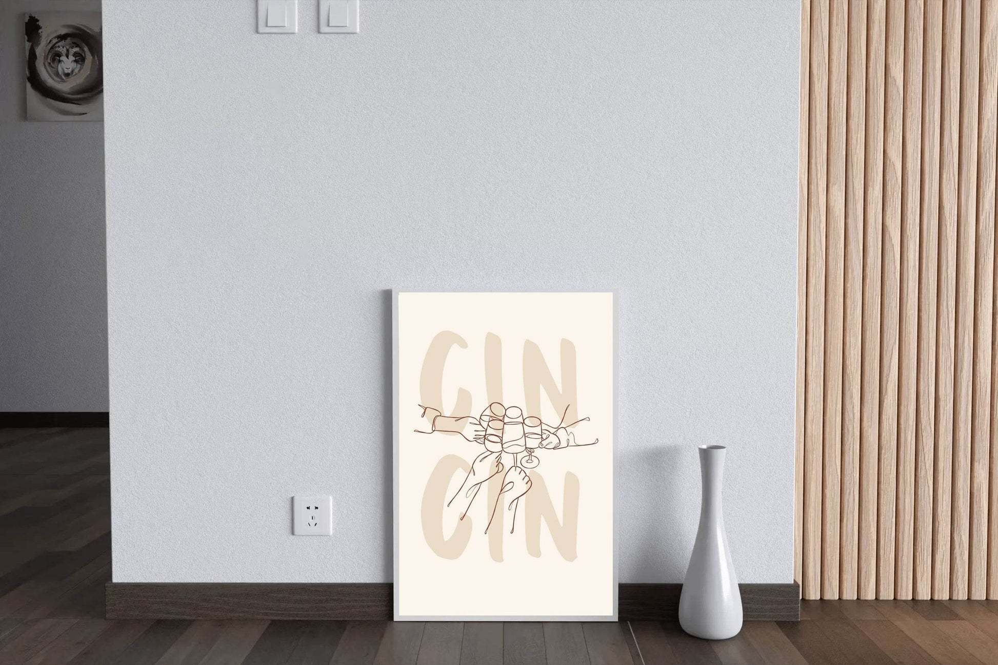 Gin Gin Cocktail Wall Art - beink online art store
