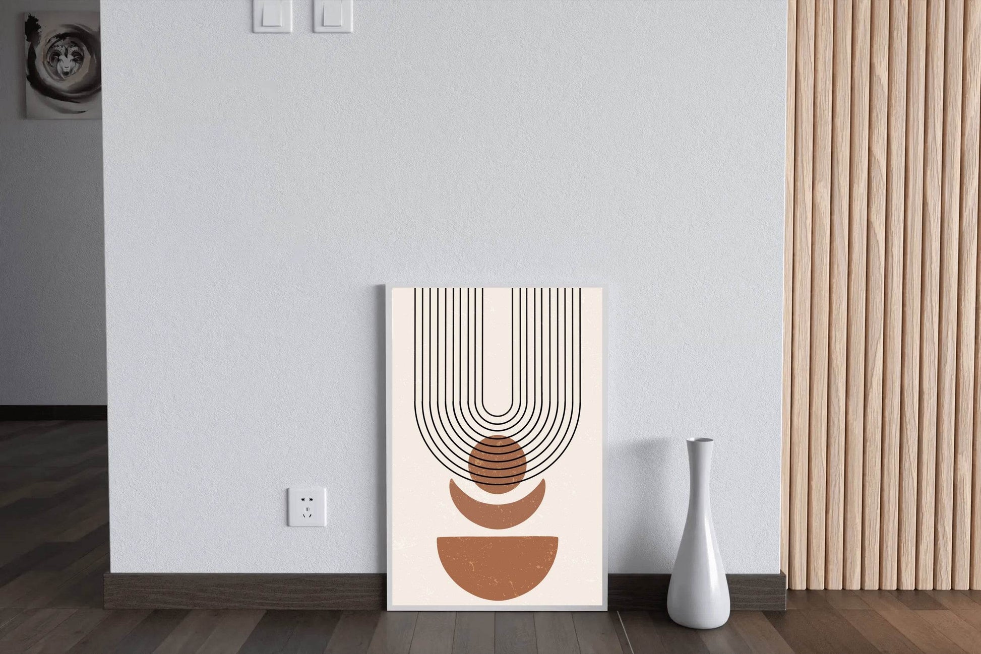 Aesthetics of Geometric Balance Shapes Wall Art - beink online art store