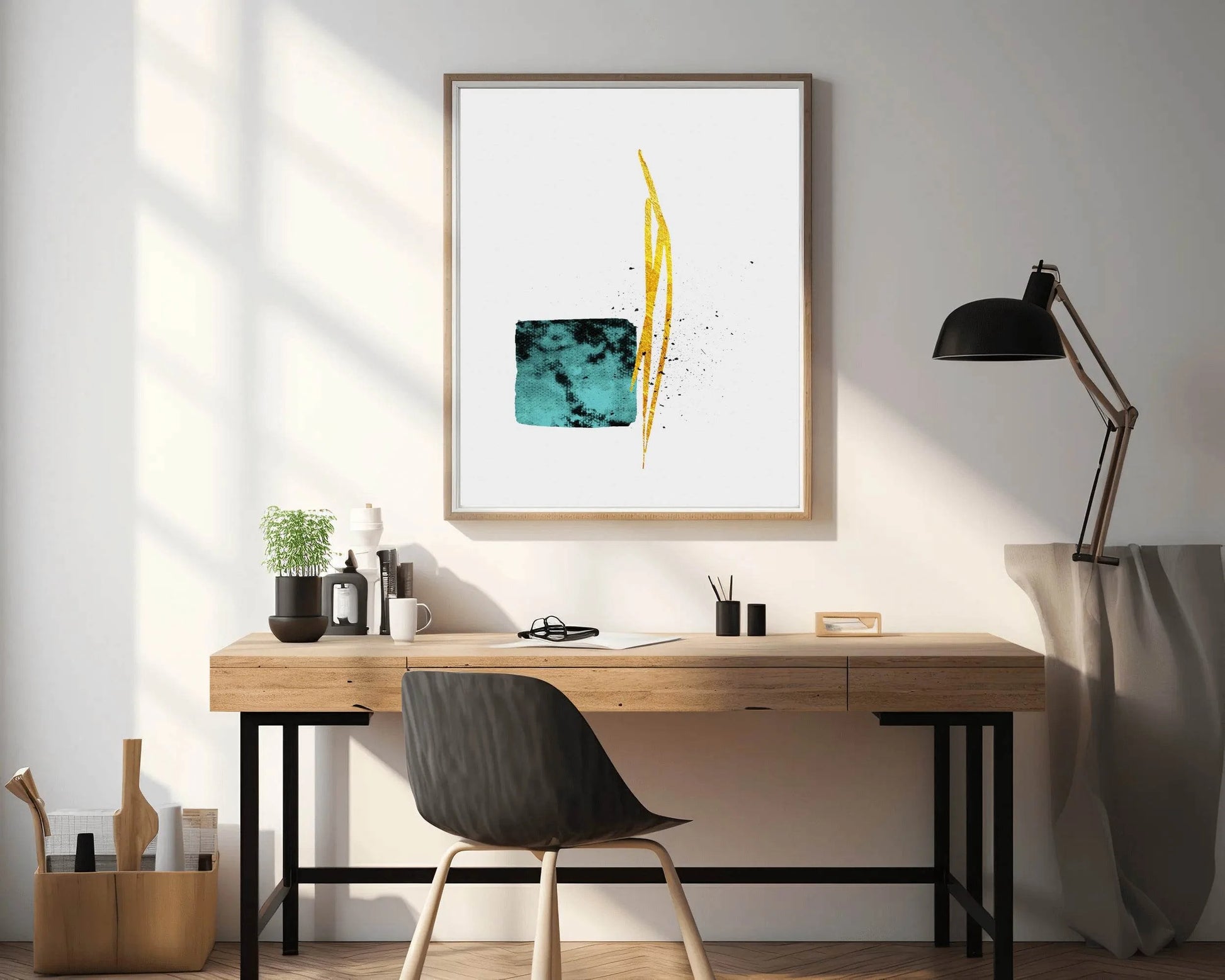 Texture Geometric Abstract Wall Art - beink online art store