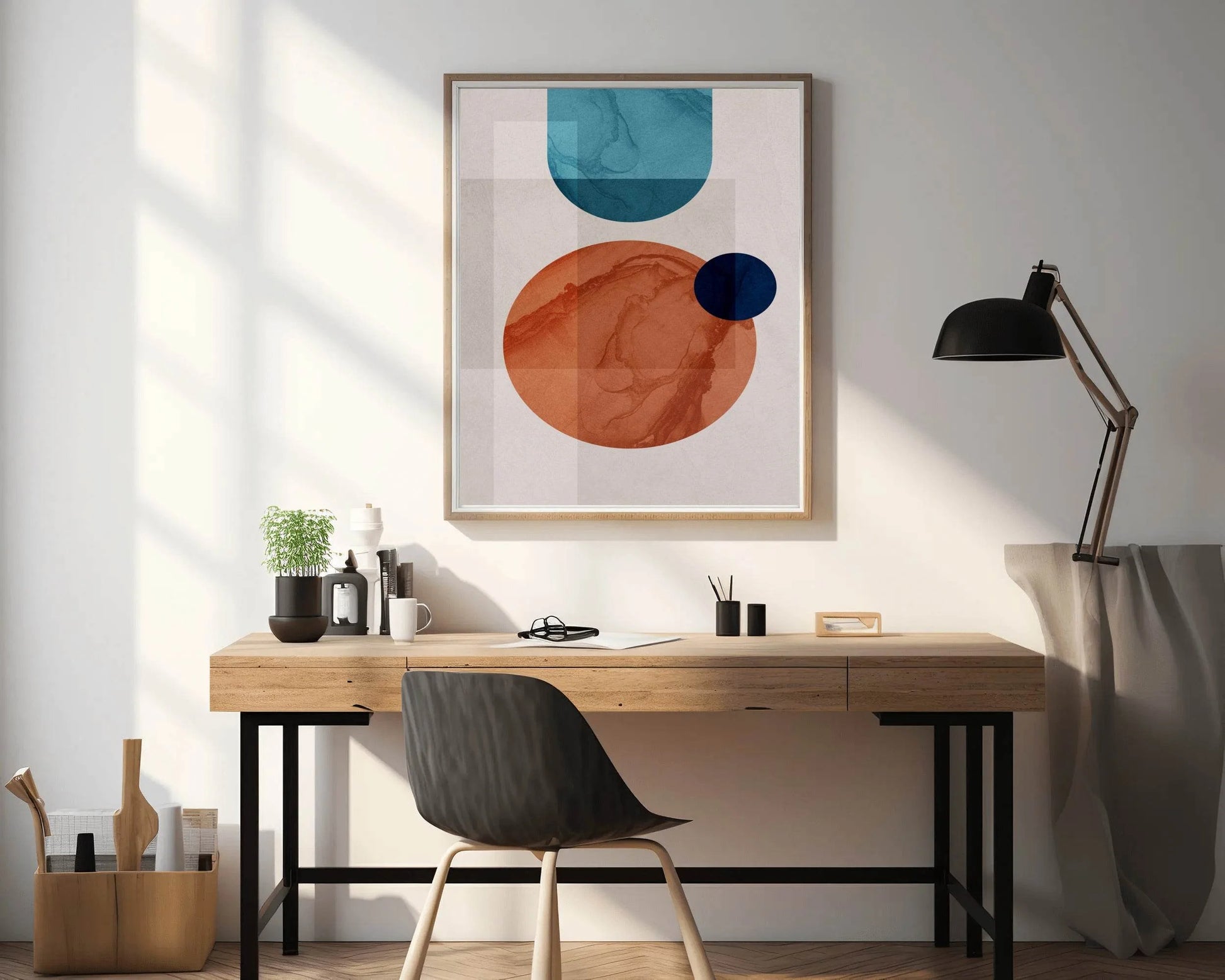 Creative Geomtric Shape Abstract Wall Art - beink online art store