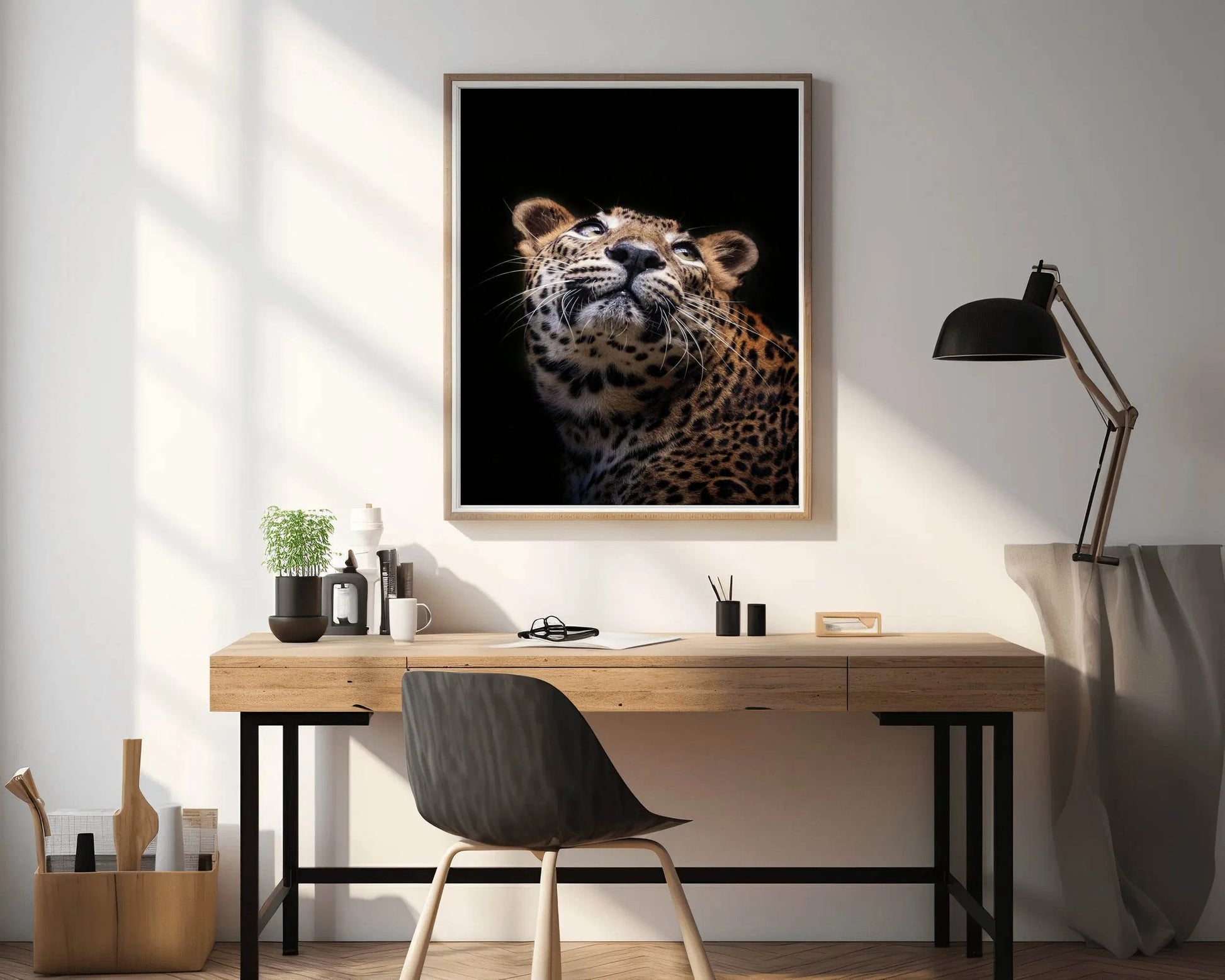 Sri Lankan Leopard Animal Wall Art - beink online art store