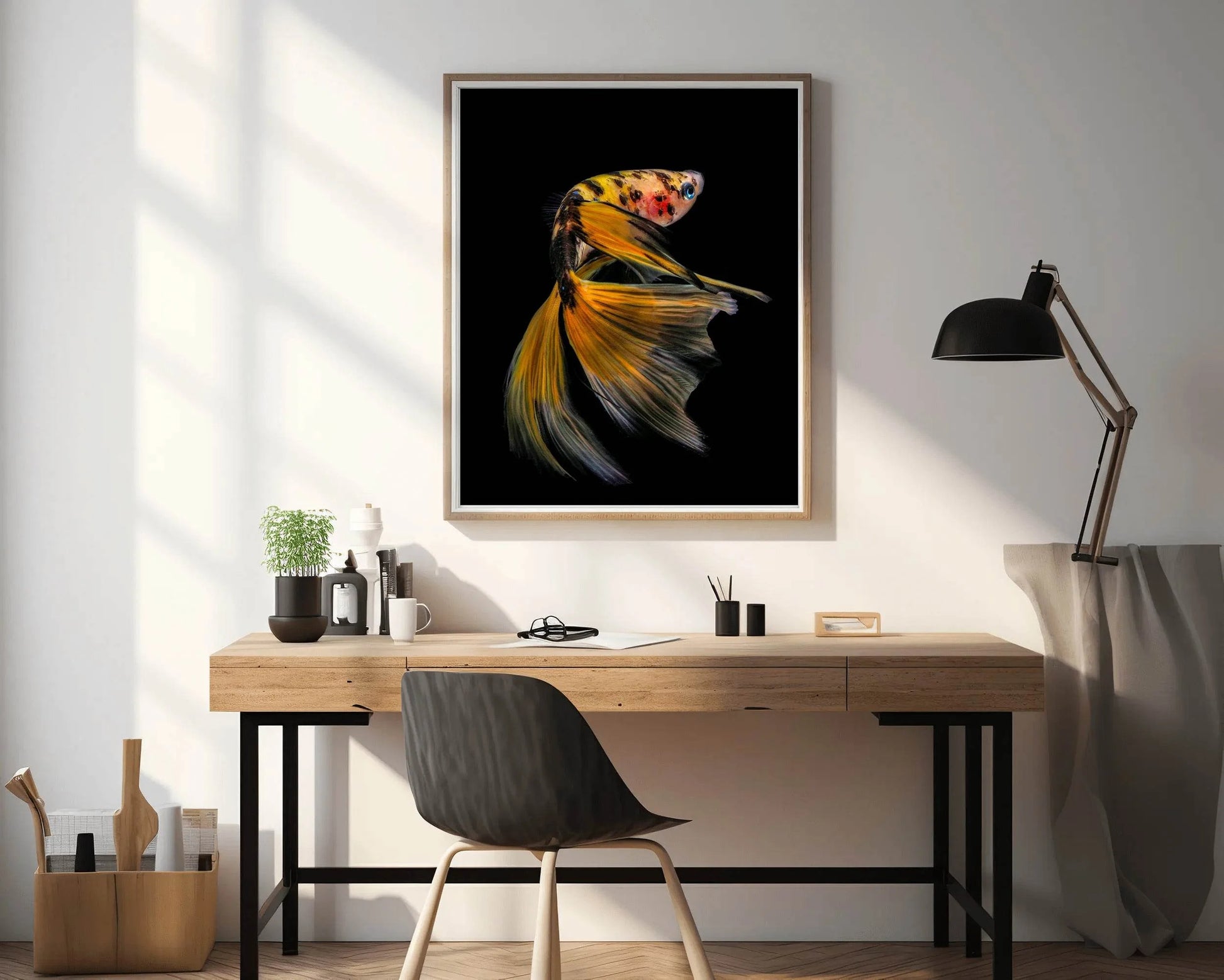 Siamese Fighting Fish Picture Wall Art - beink online art store