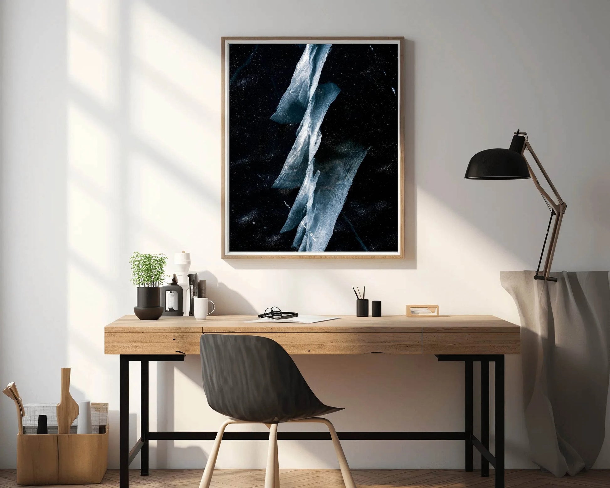 Strong Energy Flash Abstract Wall Art - beink online art store
