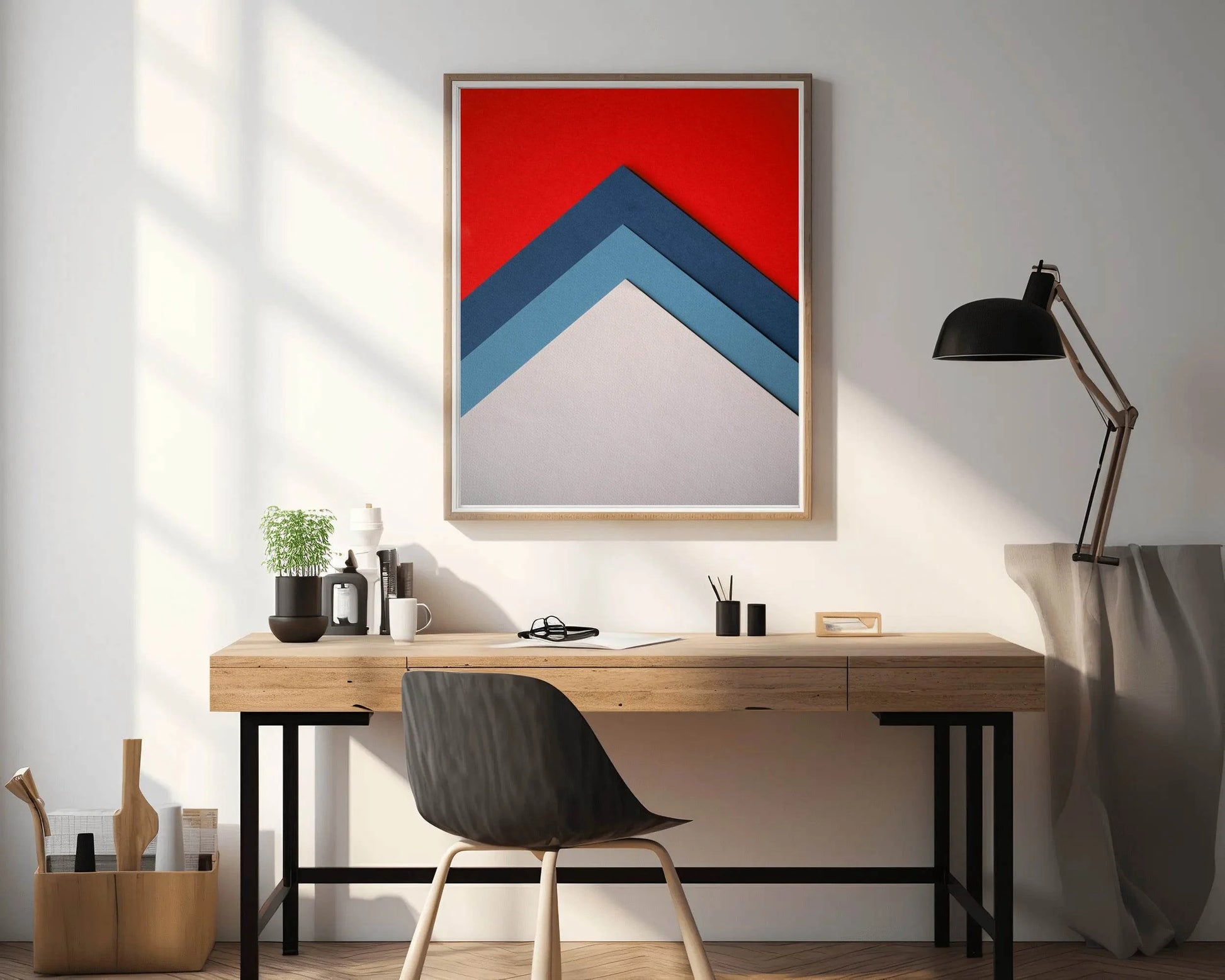 Multicolor Papers Abstract Wall Art - beink online art store