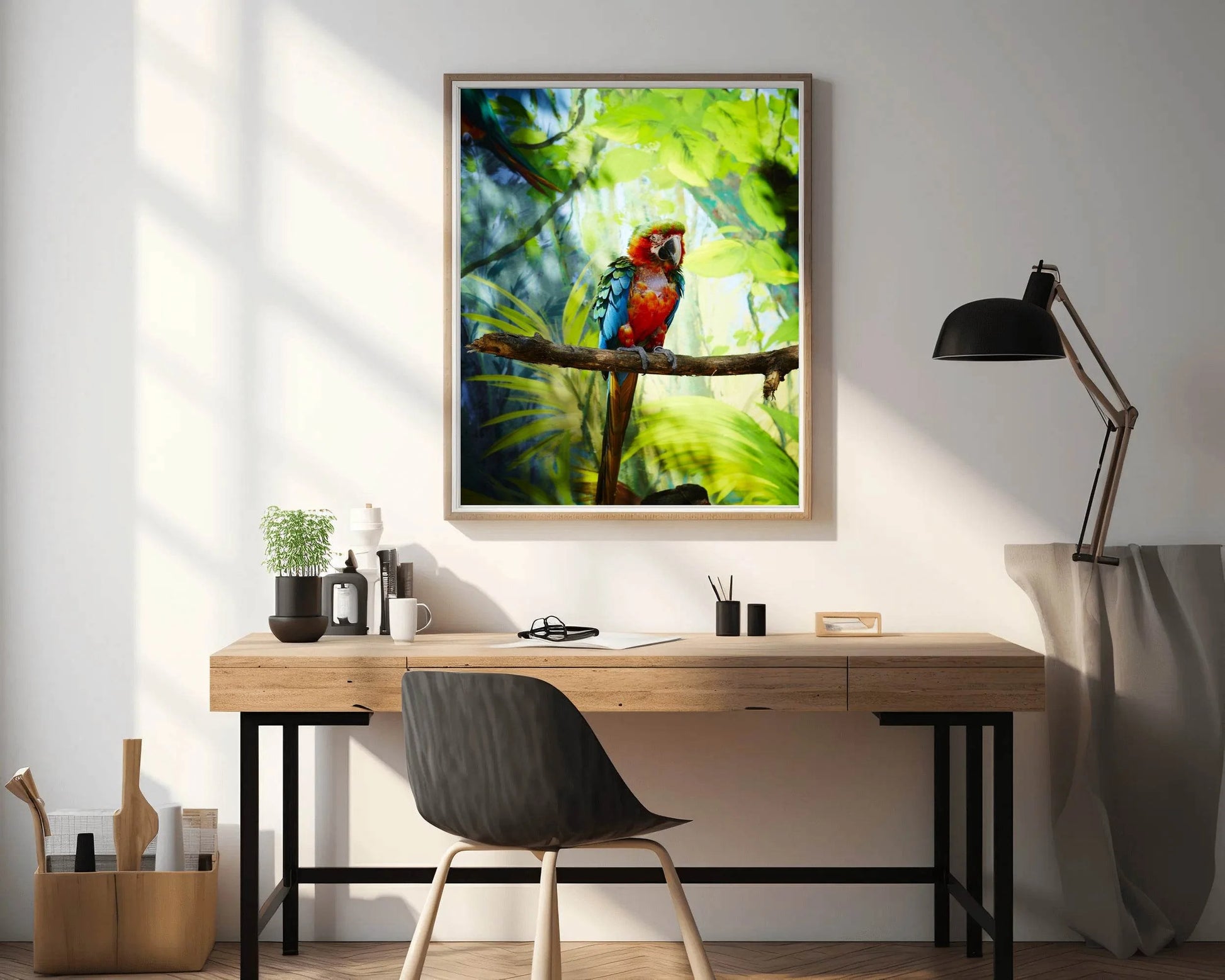 Macaw Bird Wall Art - beink online art store