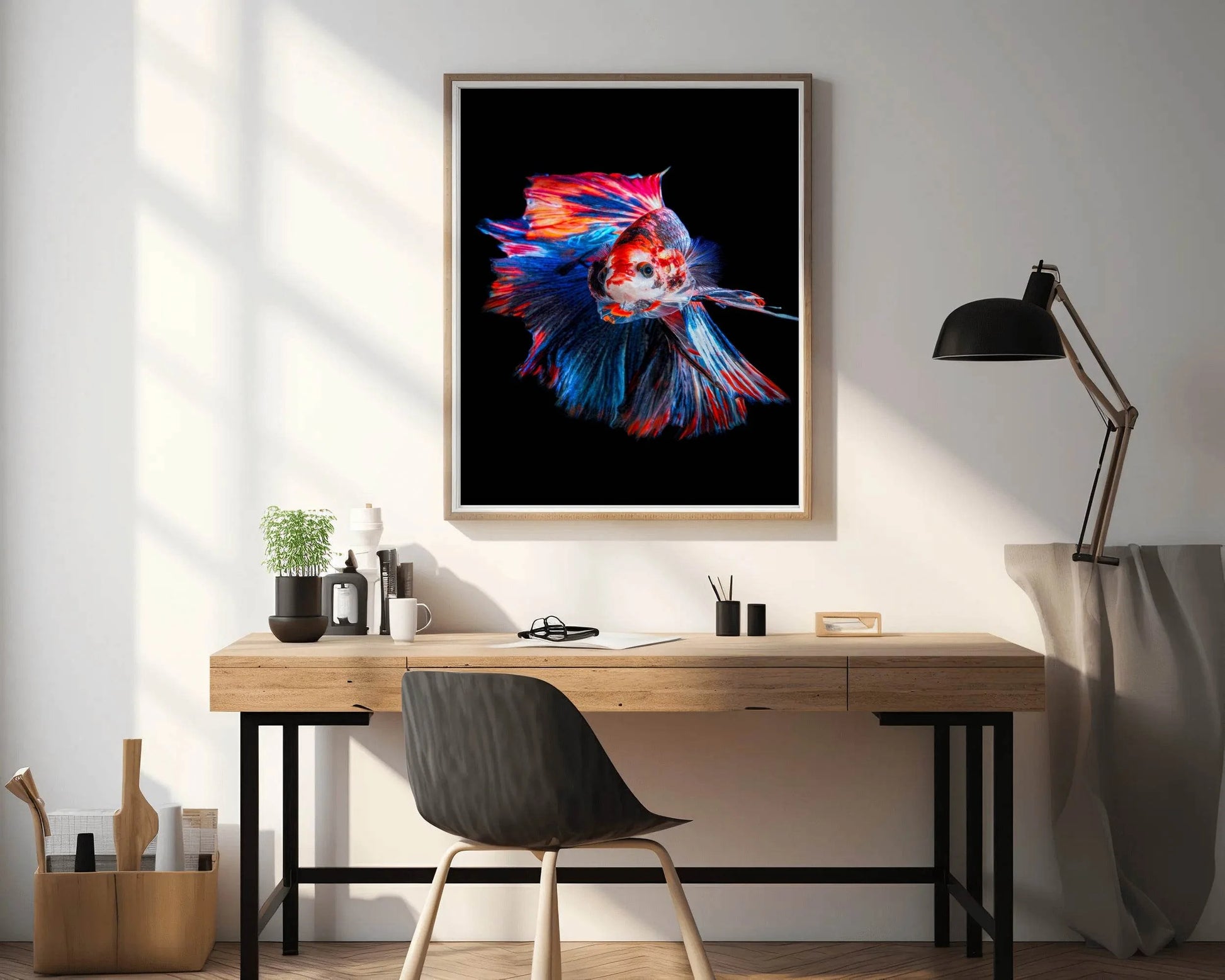 Siamese Fighting Fish Wall Art - beink online art store