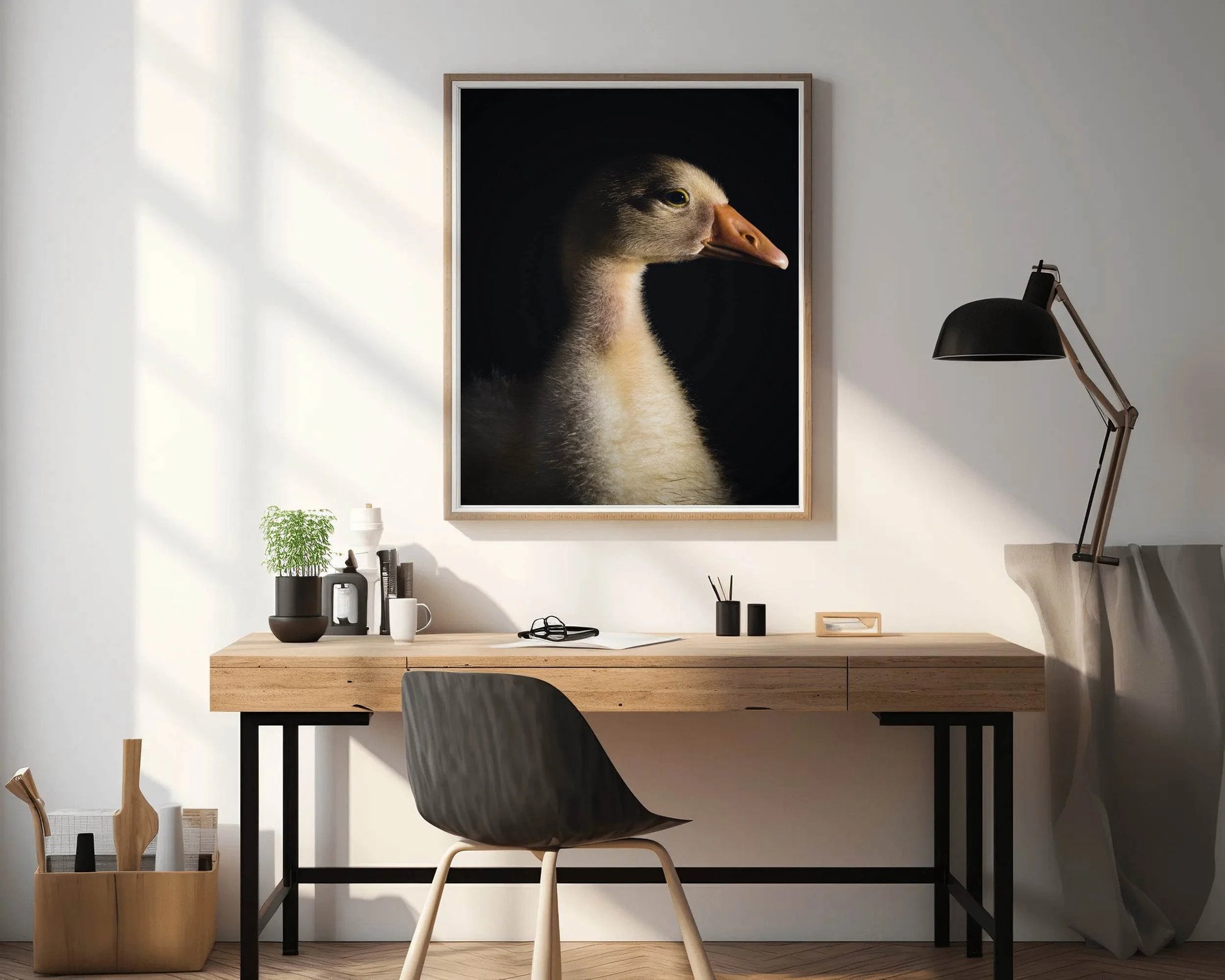 Domestic Goose Wall Art - beink online art store