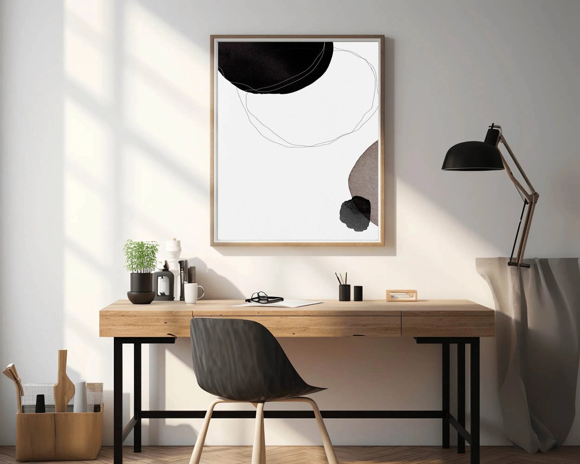 Handmade Shape Background Abstract Wall Art - beink online art store