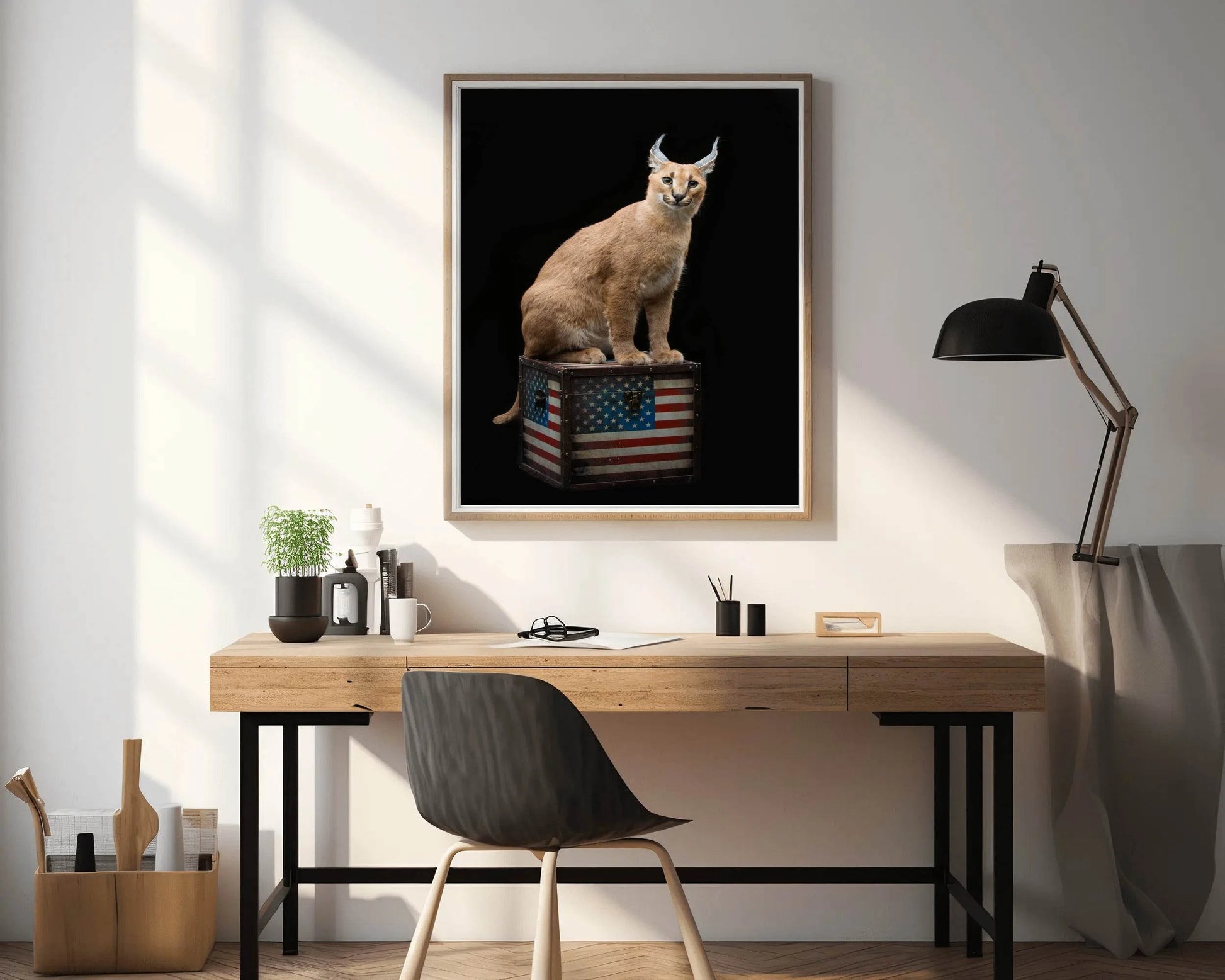 Caracal Wild Cat Animal Wall Art - beink online art store