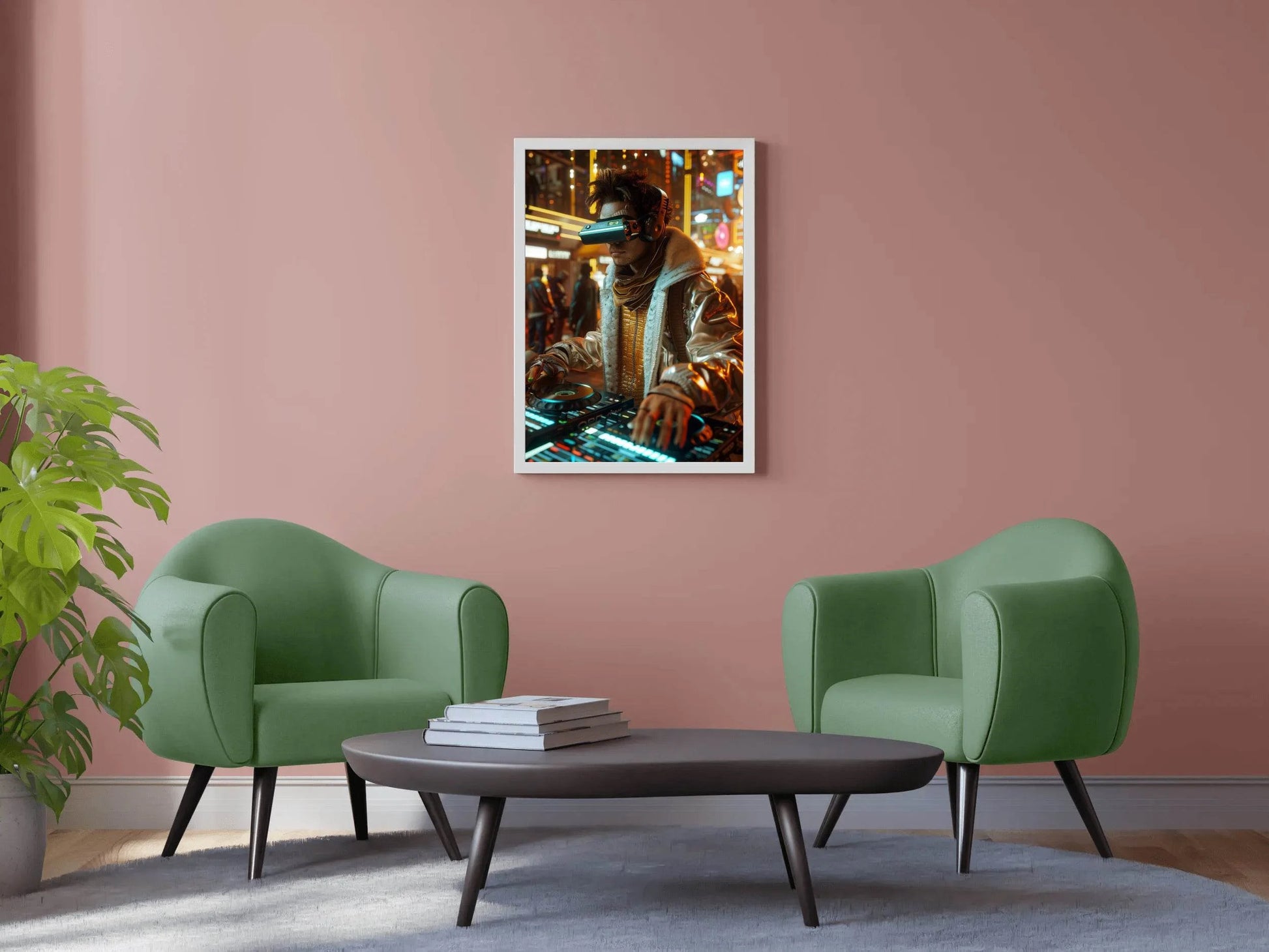 Cyberpunk Digi VR Wall Art - beink online art store