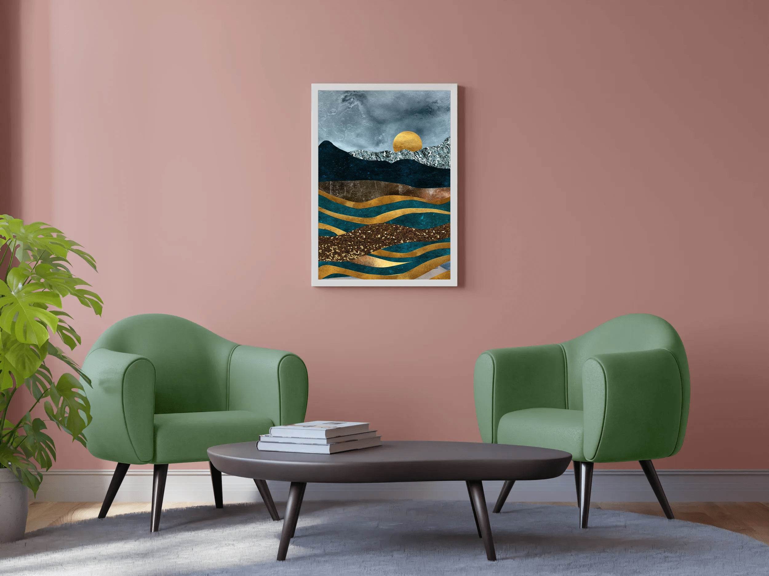 Coastal Dreamscape Modern Wall Art - beink online art store