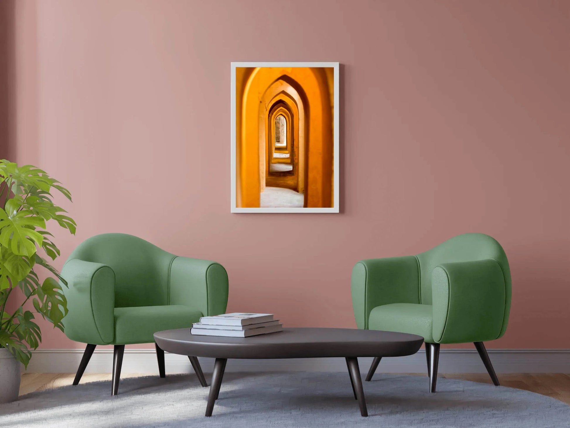 Golden Arches to Infinity Wall Art - beink online art store