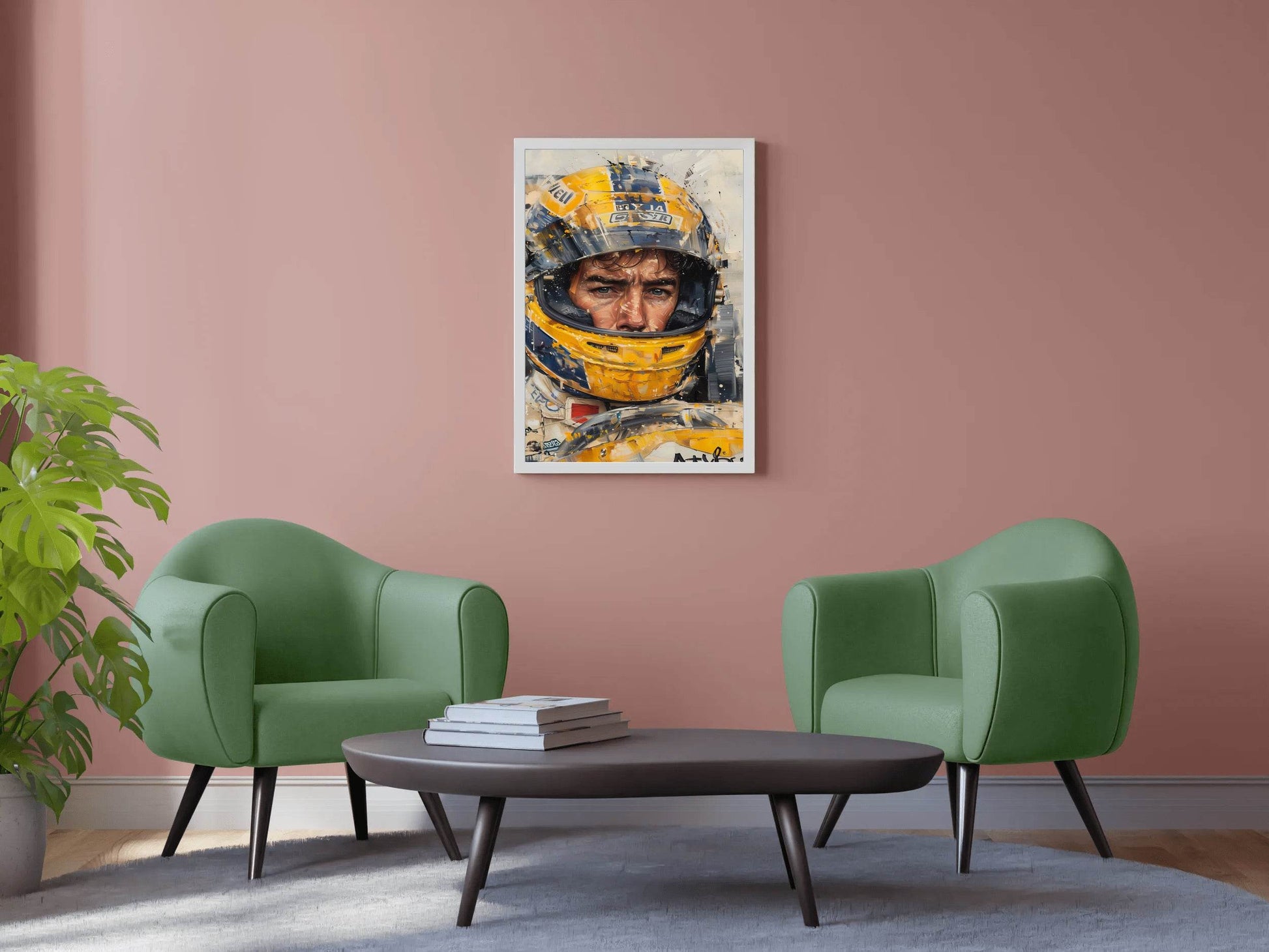Casket Hat Yellow Wall Art - beink online art store