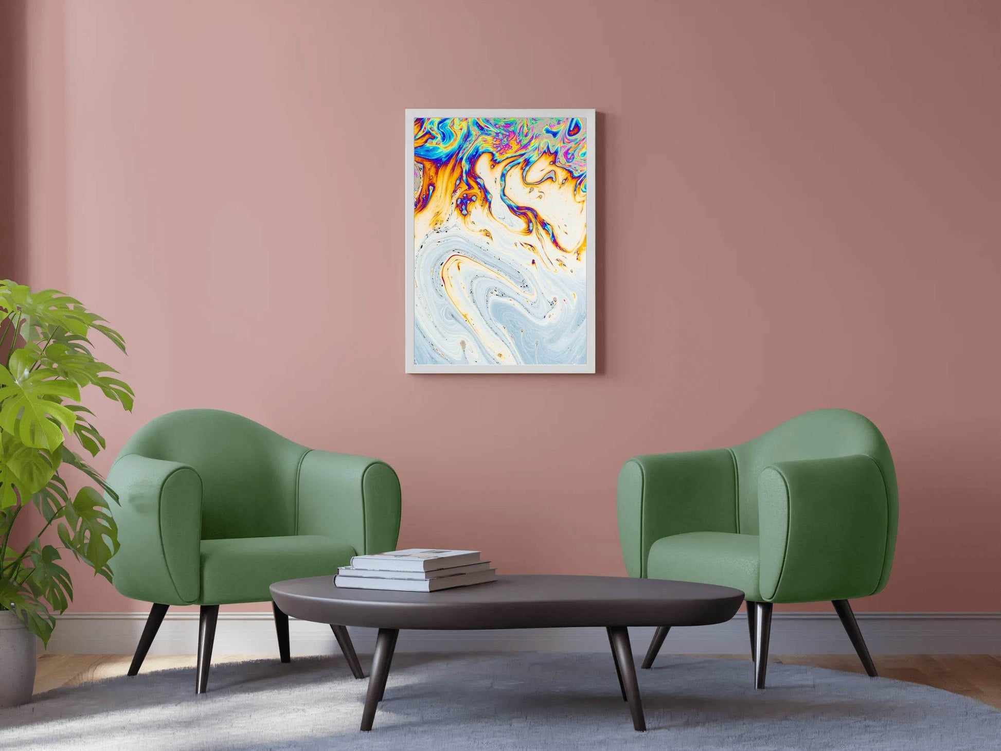 Liquid Marble Abstract Wall Art - beink online art store