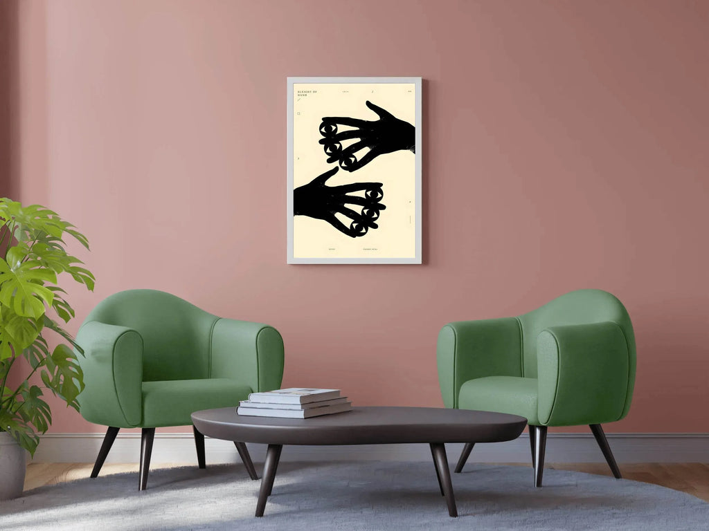 Sleight of Hand Modern Wall Art - beink online art store