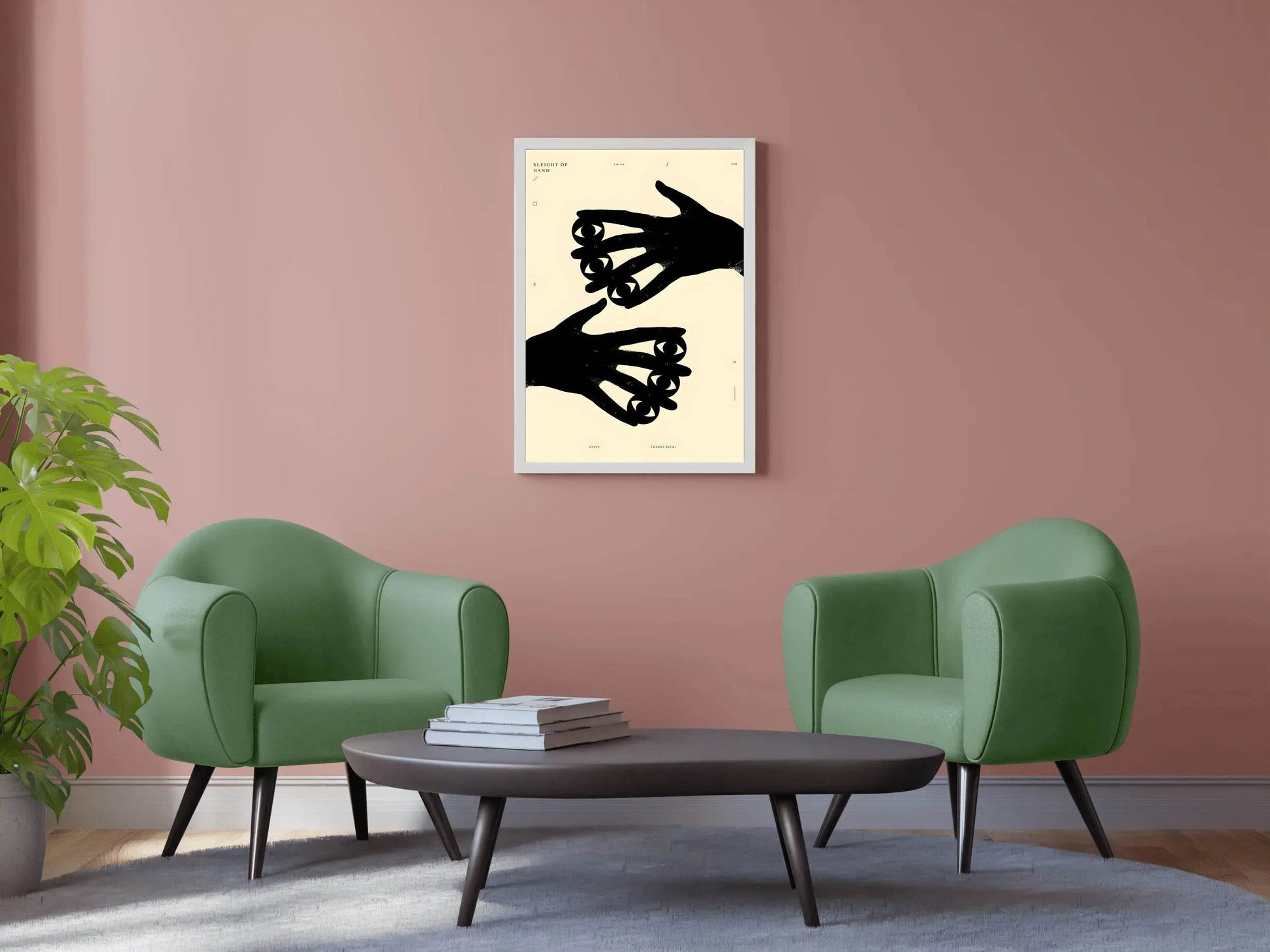 Sleight of Hand Modern Wall Art - beink online art store