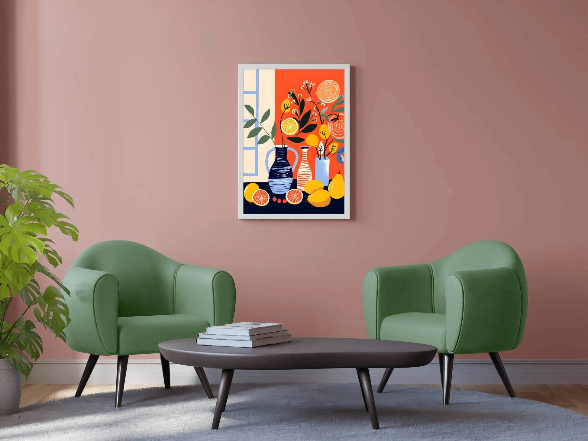 Tropical Fruits Wall Art - beink online art store