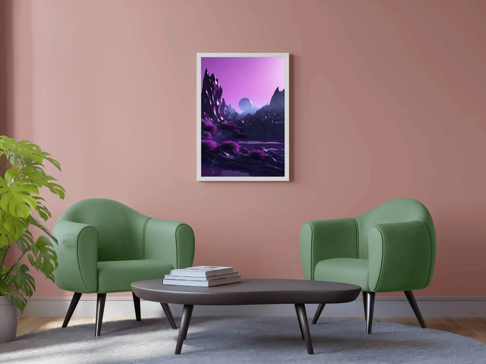 Galaxy Planets Digital Wall Art - beink online art store