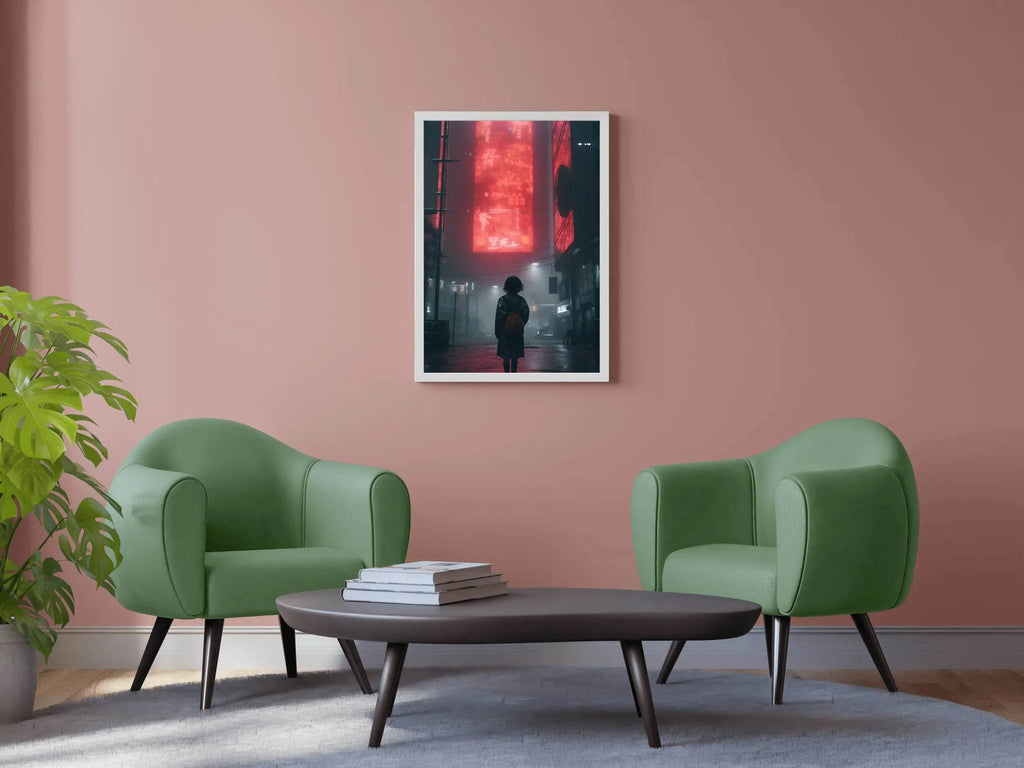 Chinatown At Night Wall Art - beink online art store