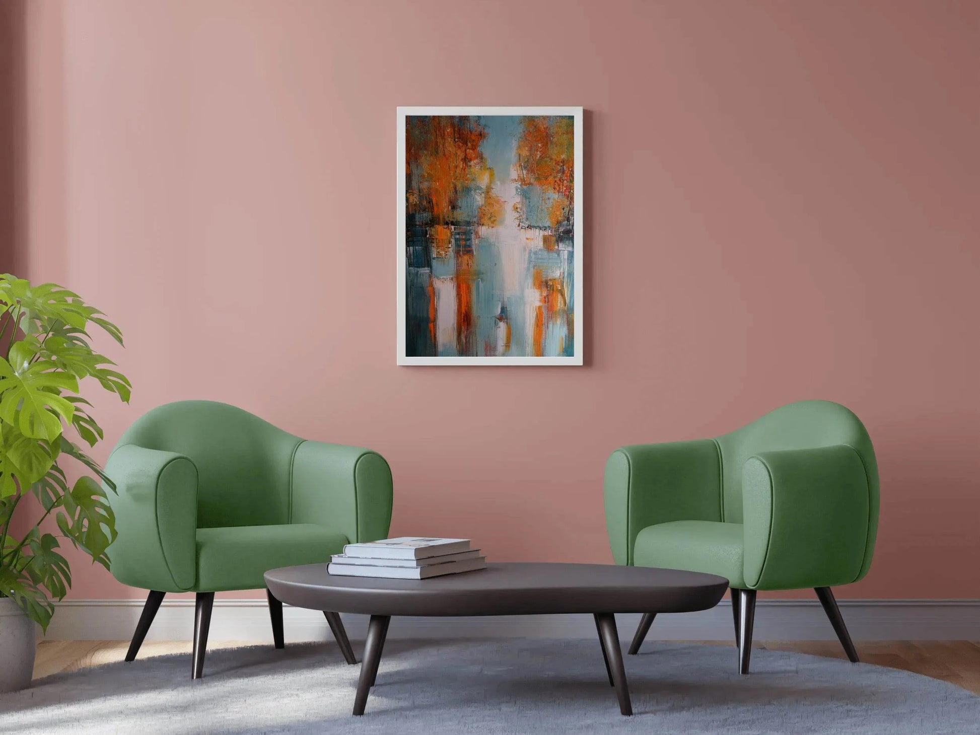Autumn Season Abstract Wall Art - beink online art store