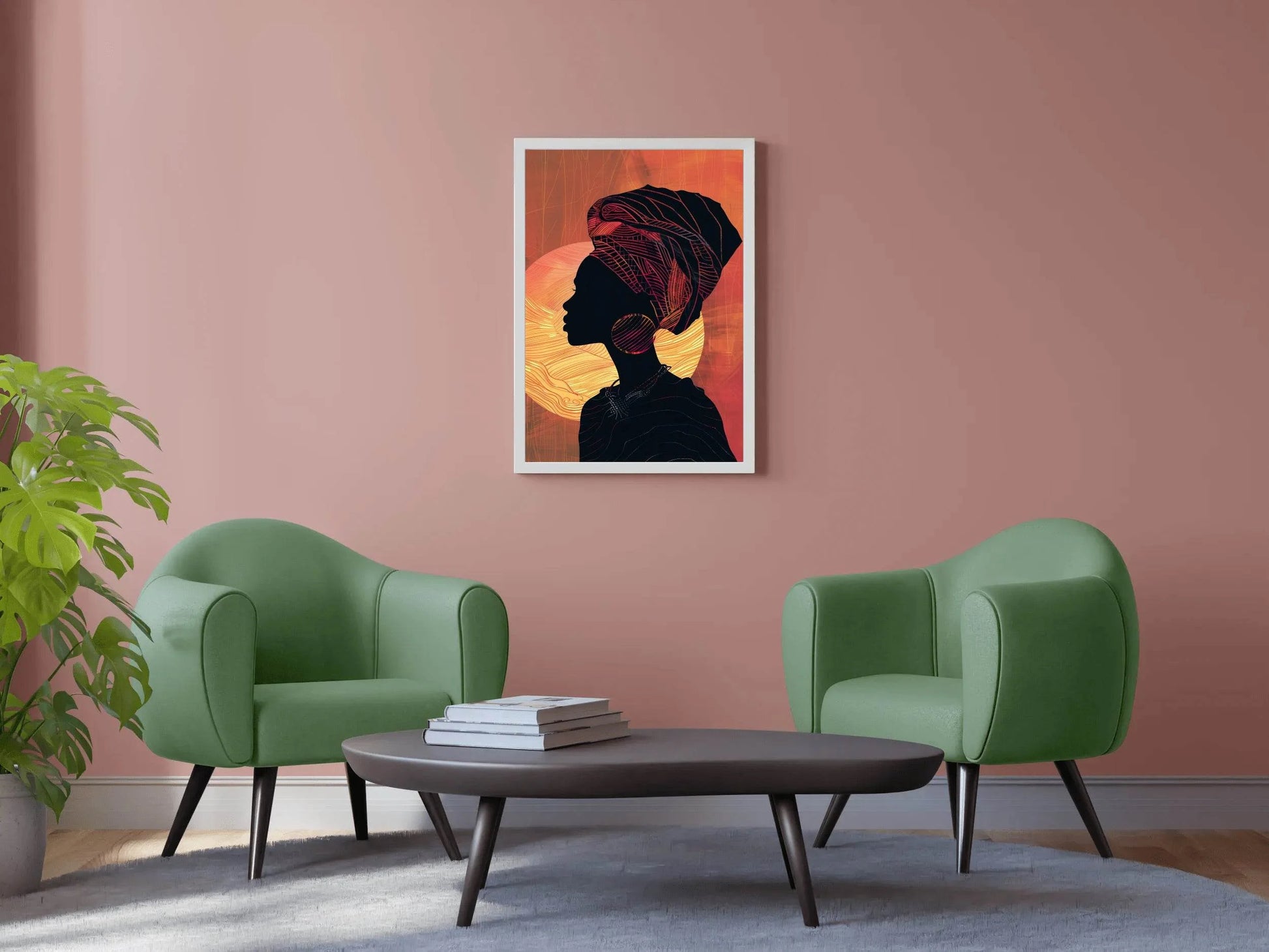 Black Woman Wall Art - beink online art store