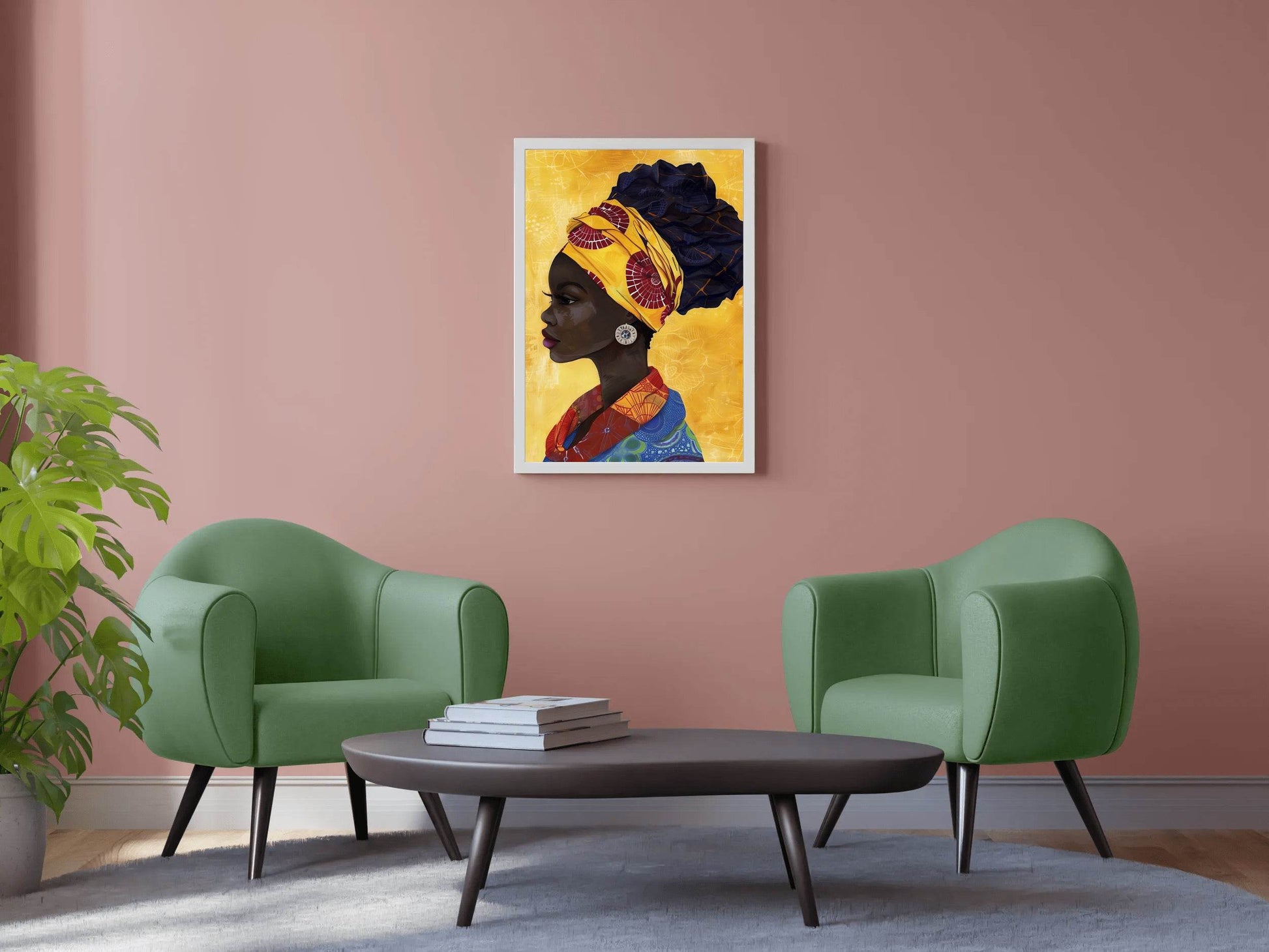 Modern African Women Wall Art - beink online art store