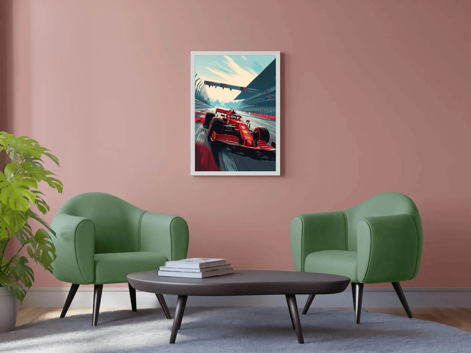 Formula 1 Rally Modern Wall Art - beink online art store