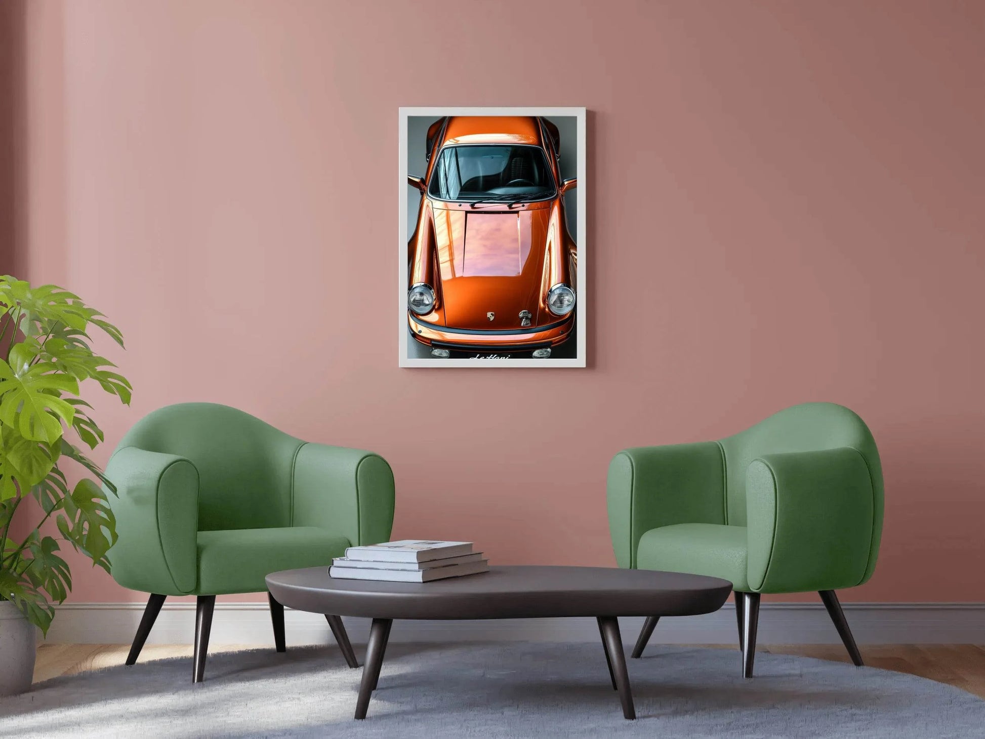 Porsche 911 Widebody Wall Art - beink online art store