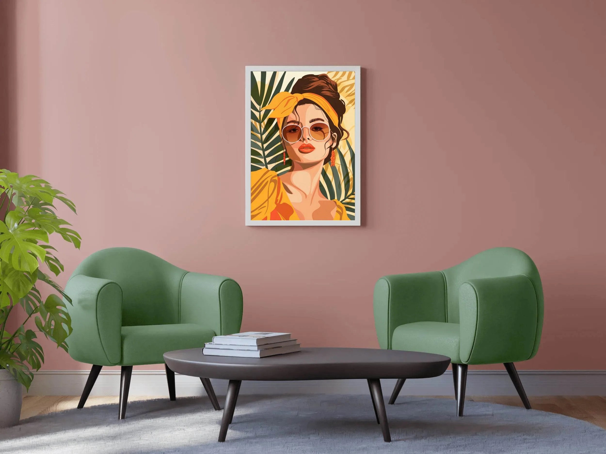 Portrait of Pure Elegance ArtWork - beink online art store
