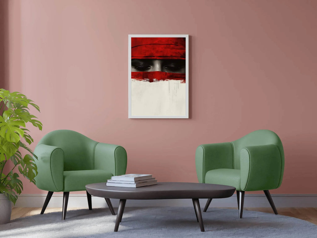 Painting Protesting Violence Against Women - beink online art store