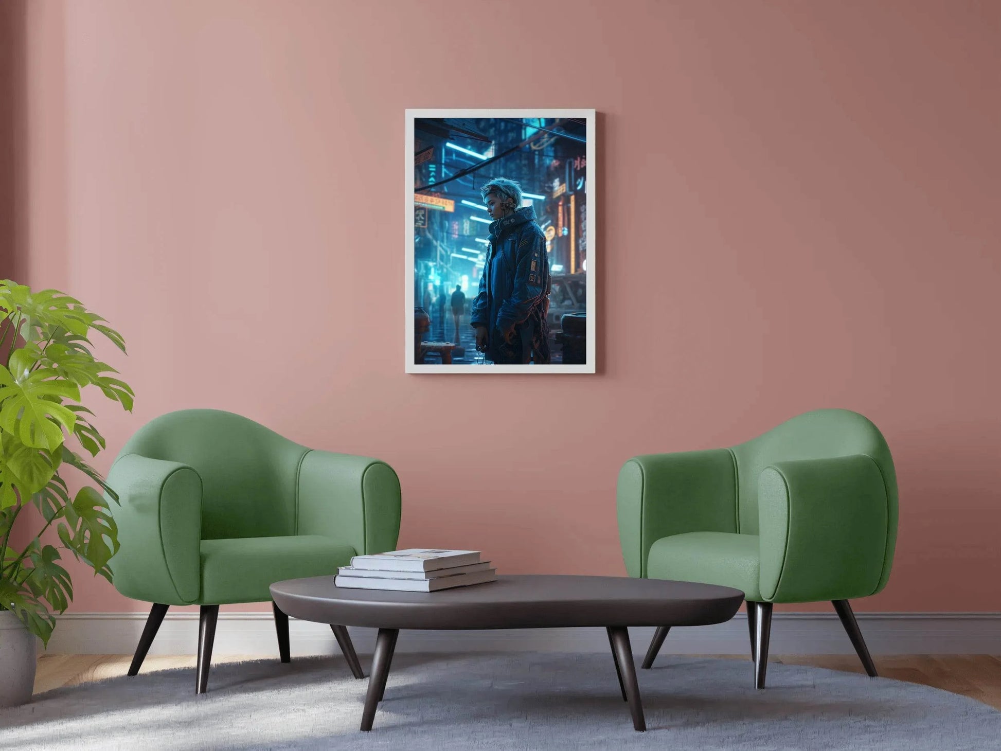 Anime Cyberpunk Wall Art - beink online art store