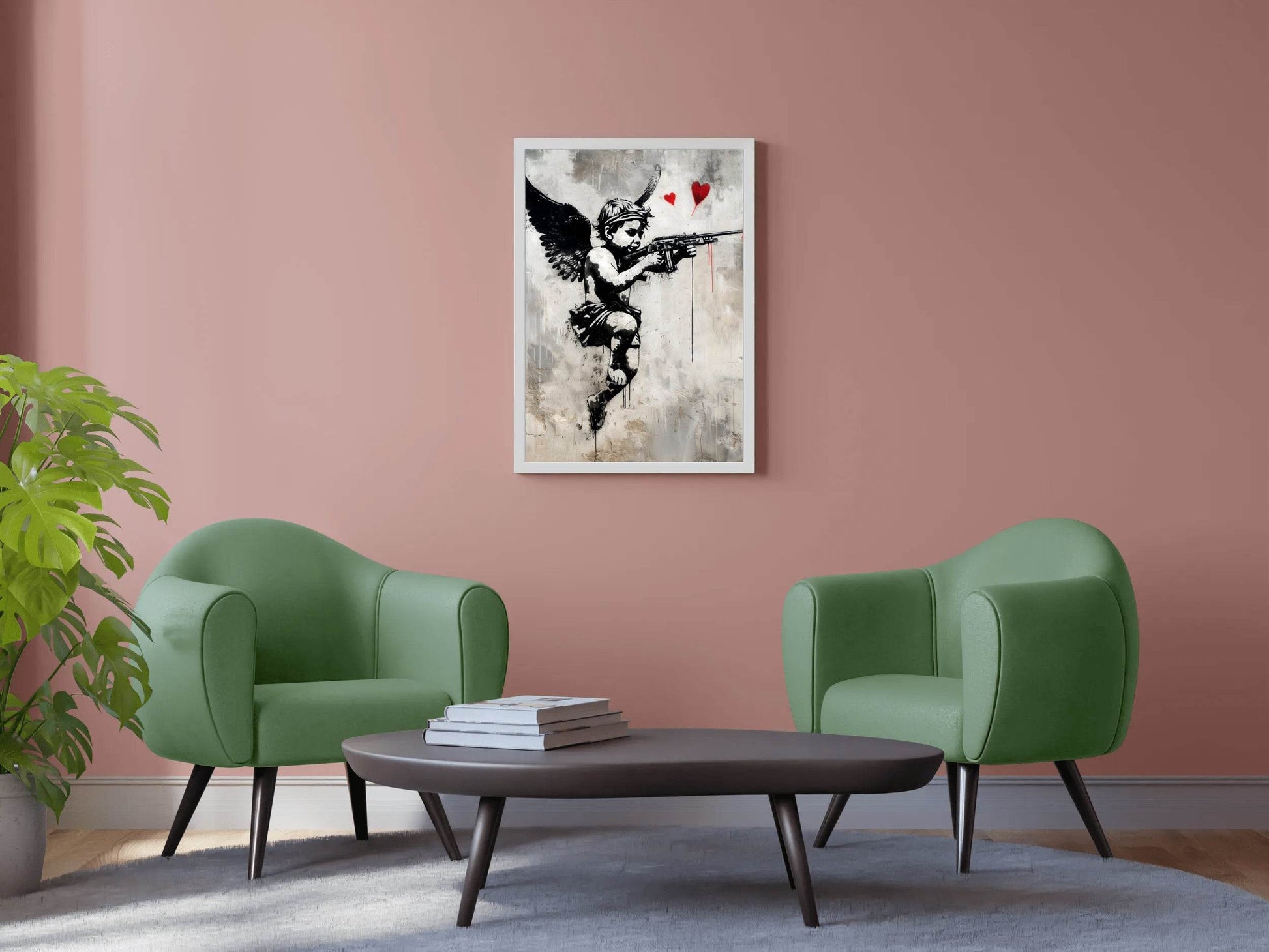 Angelic Warfare Wall Art - beink online art store