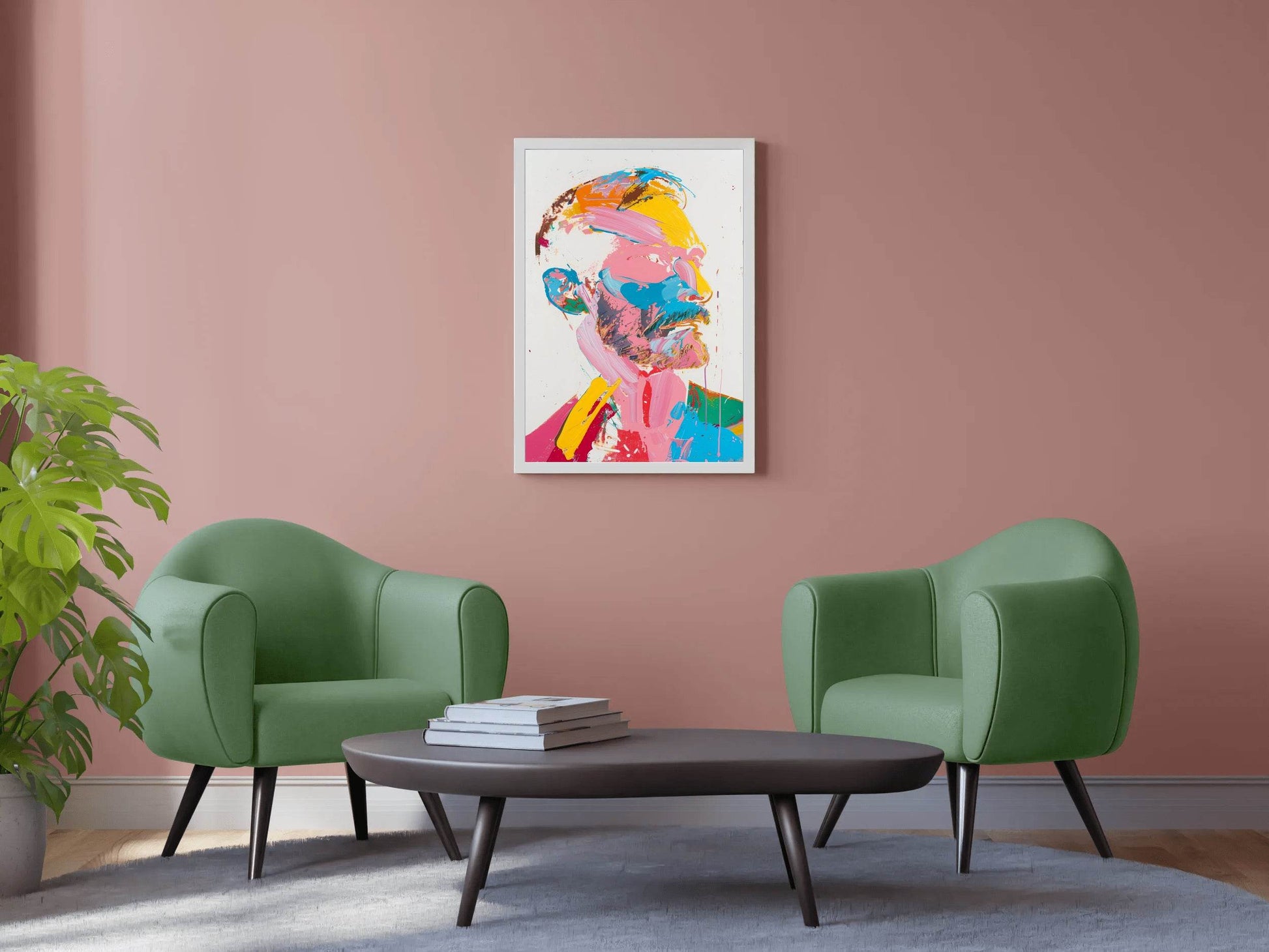 Acrylic Portrait Painting Wall Art - beink online art store