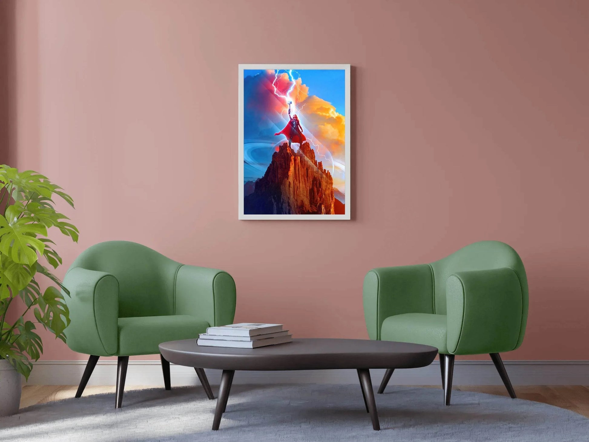 Jane Foster Lady Thor Takes the Mantle Wall Art - beink online art store