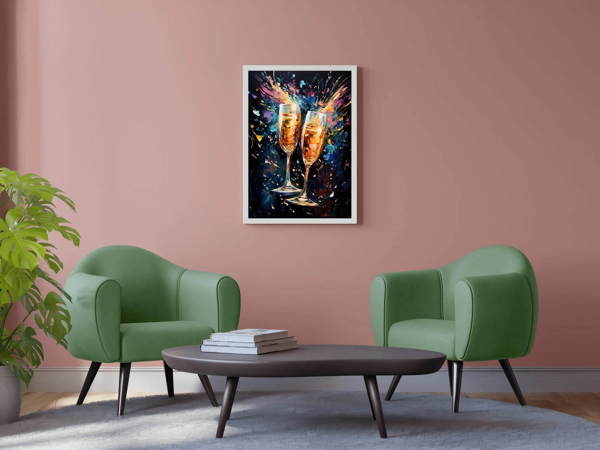 Oil Painting Of Drinking Cup Wall Art - beink online art store