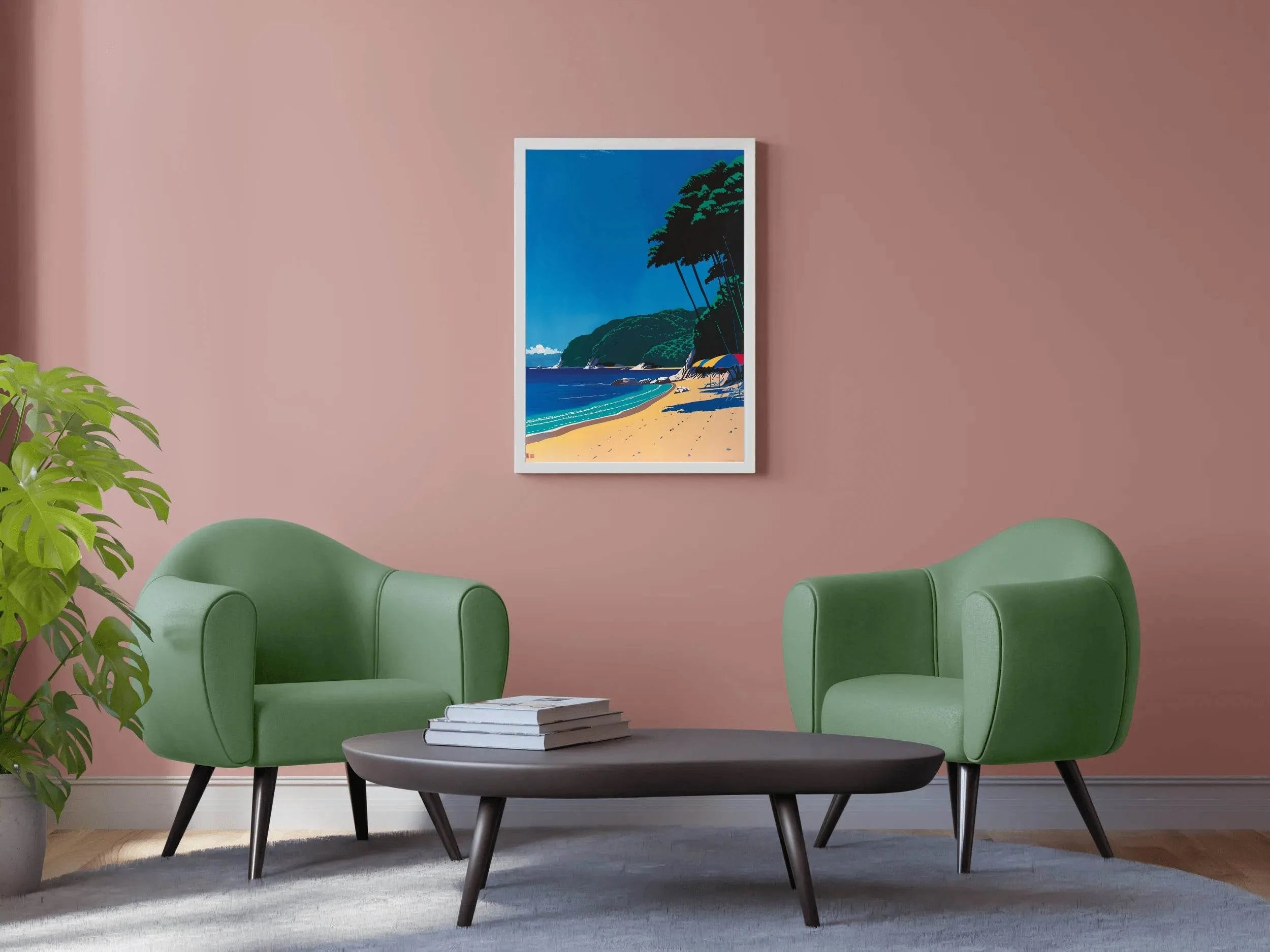 Coastal Bliss Modern Wall Art - beink online art store