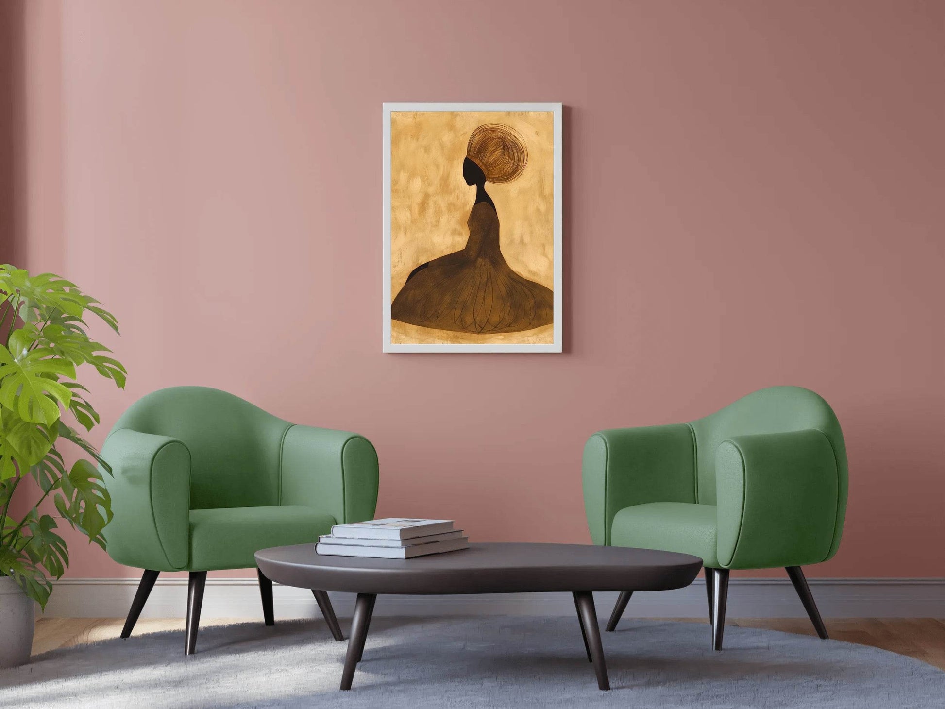 Tree Woman Canvas Wall Art - beink online art store