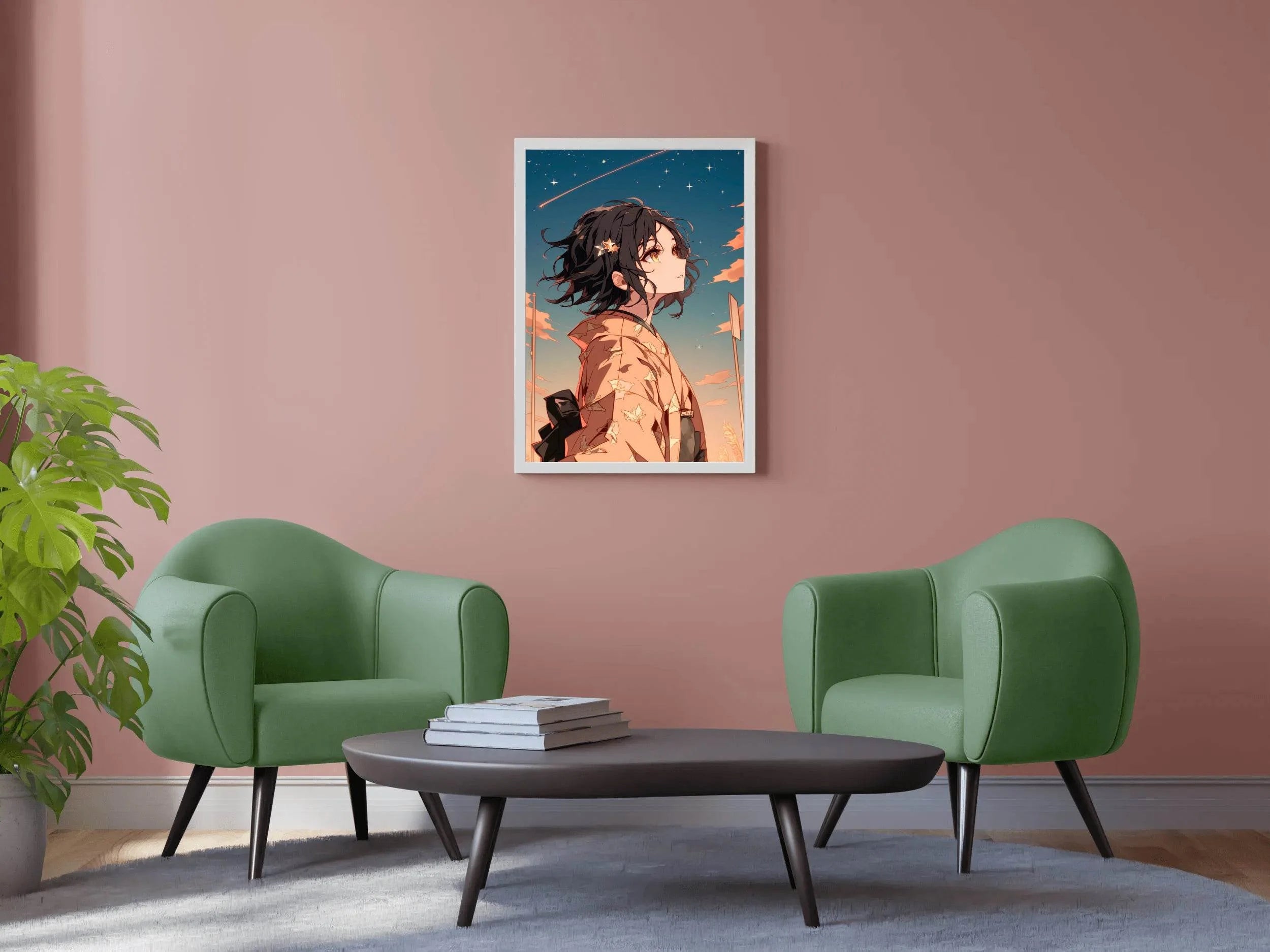 Sakura Enchantresses Anime Wall Art - beink online art store