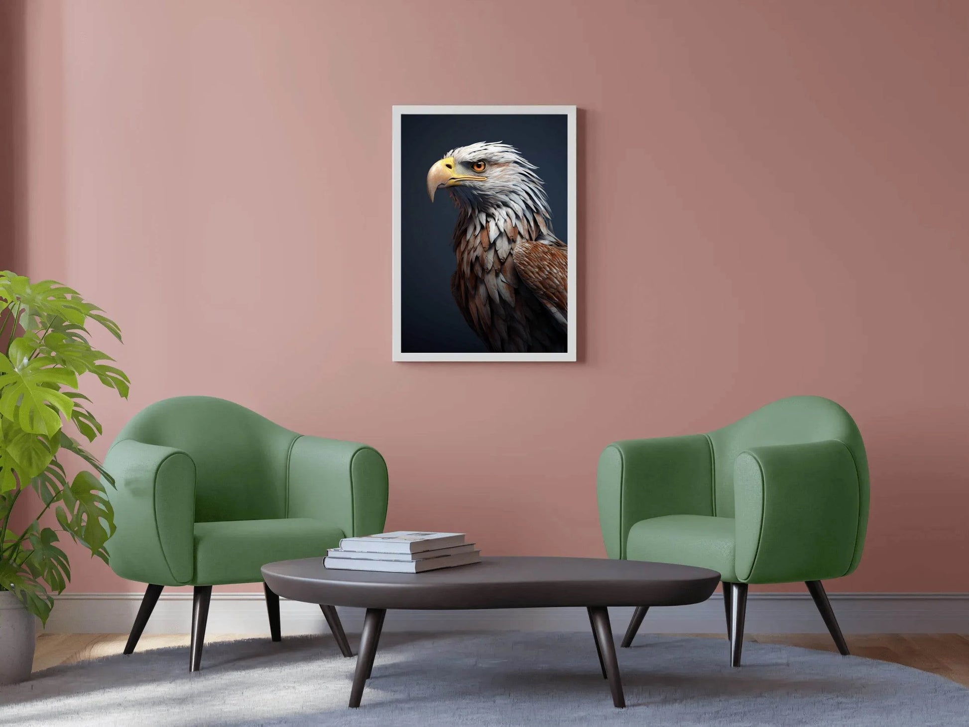 Bald Eagle Bird Wall Art - beink online art store