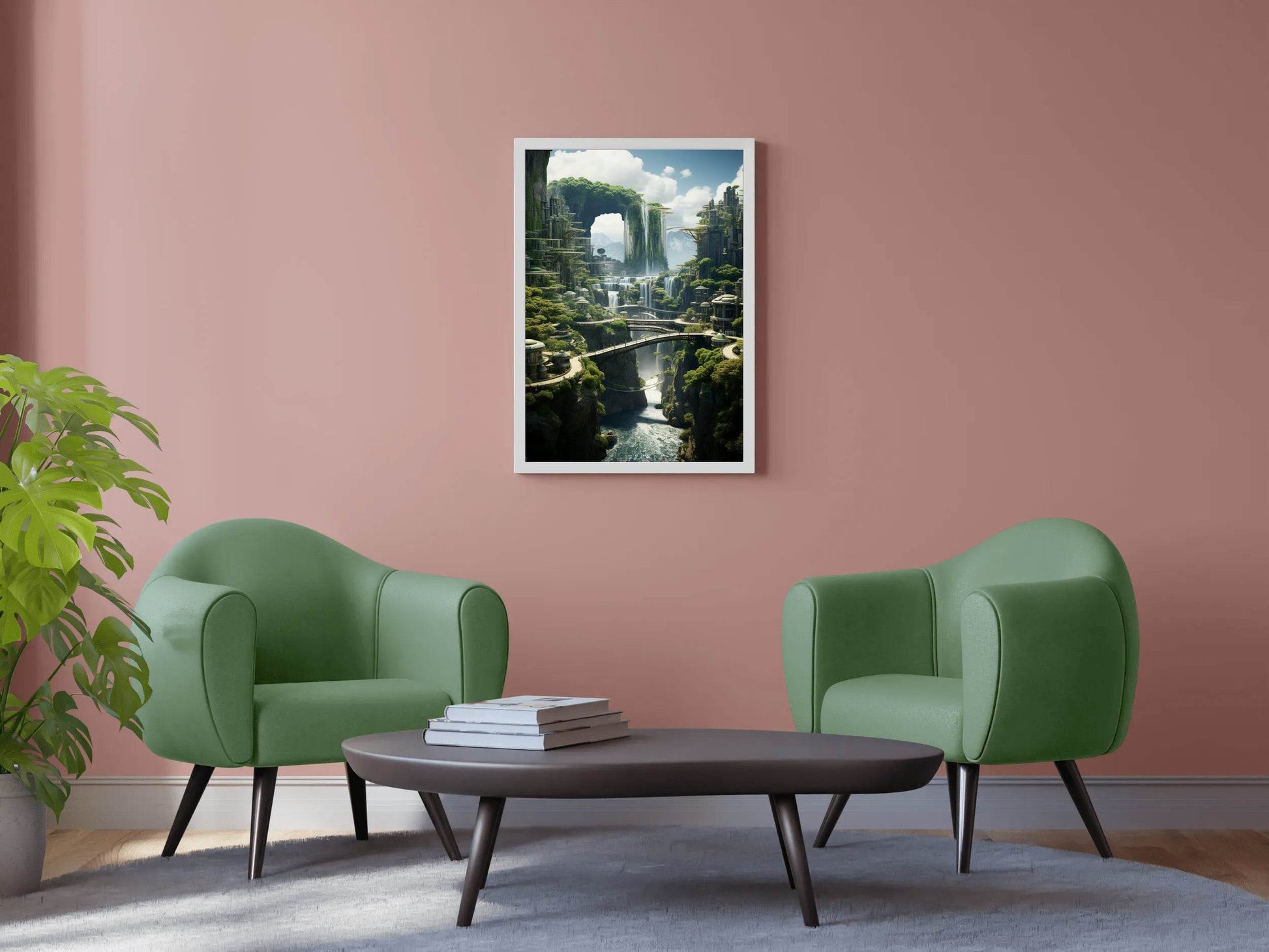 Lush Valleys Wall Art - beink online art store