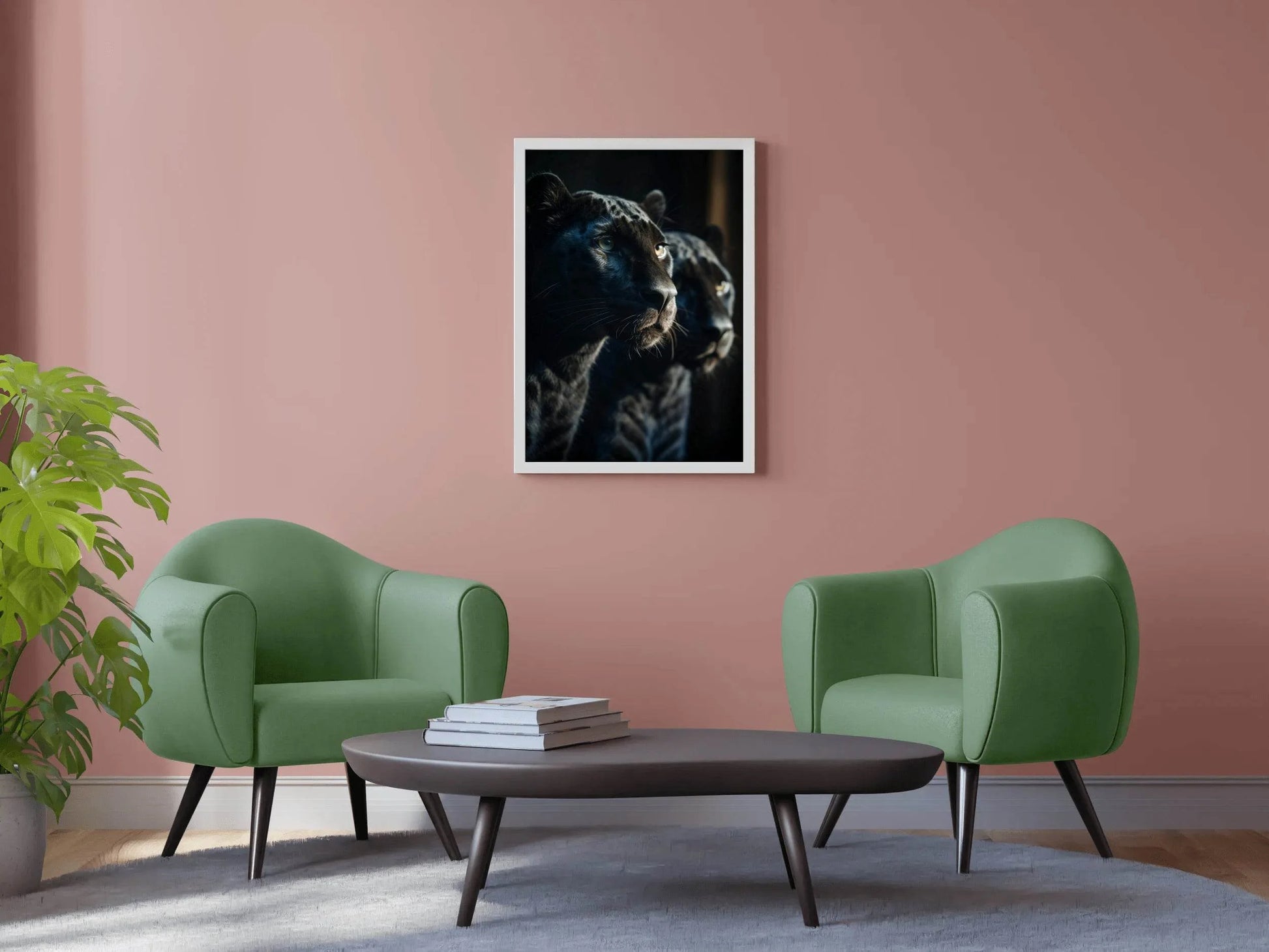 Black Panther Animal Wall Art - beink online art store
