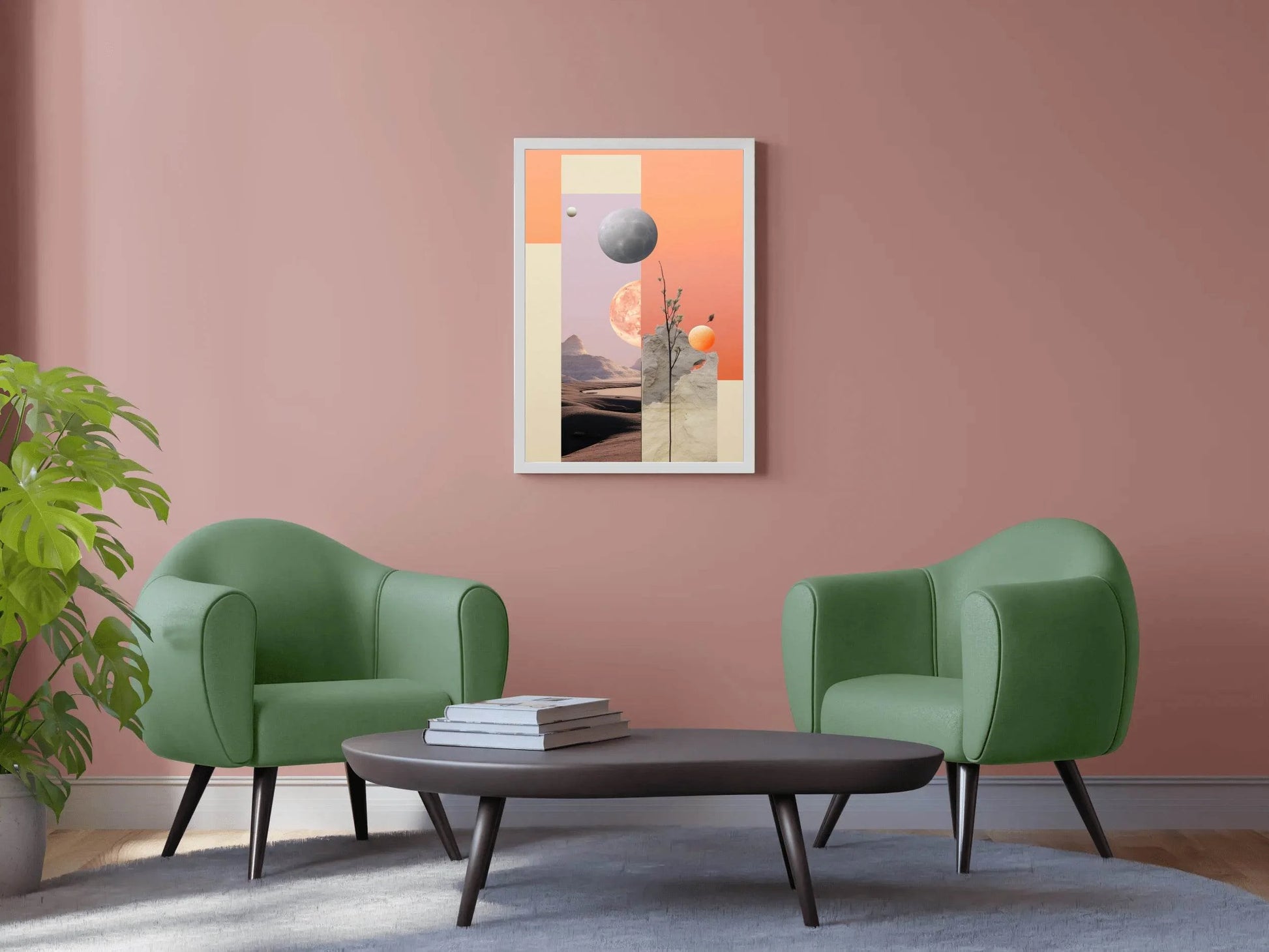Sunset Abstract Wall Art - beink online art store