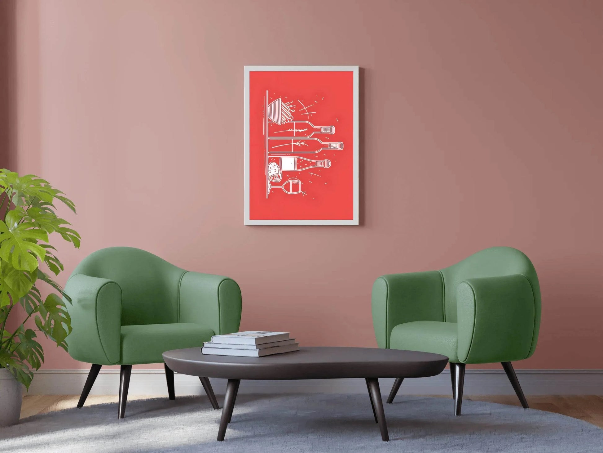 Painting Drink Bottles Wall Art - beink online art store
