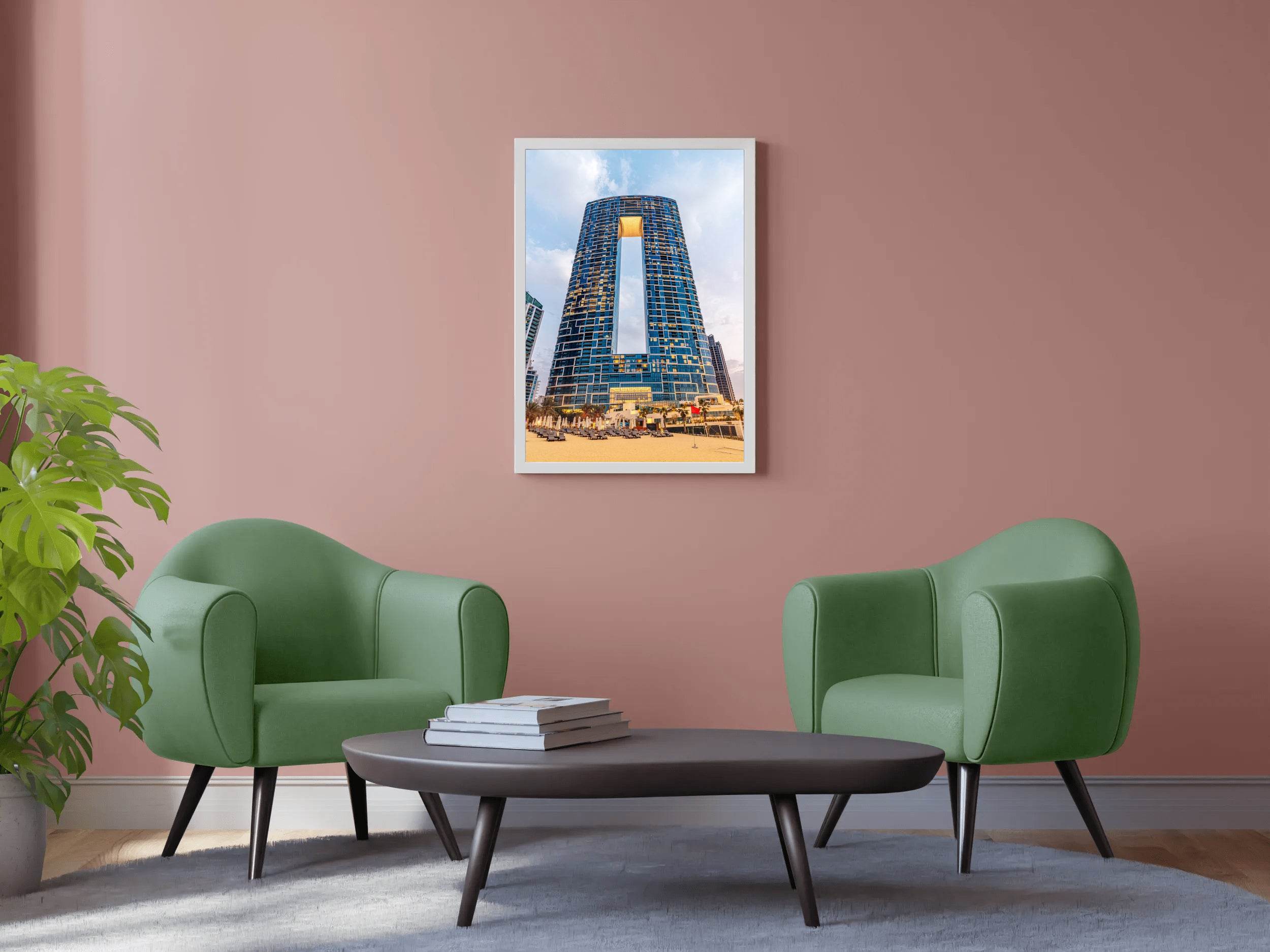 Skyward Arch Tower Wall Art - beink online art store