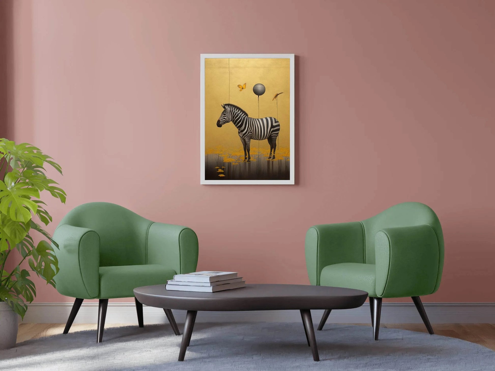 3D Painting of Zebra Animal Wall Art - beink online art store