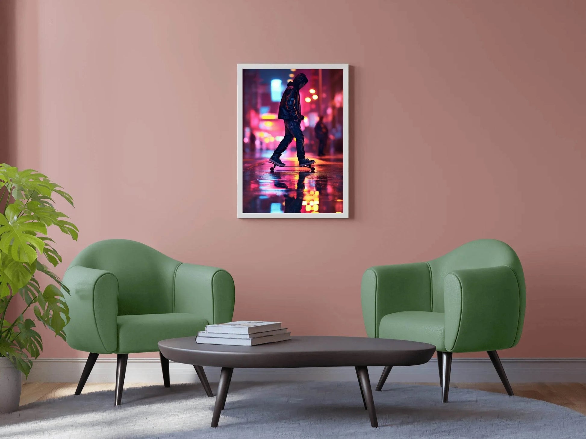 Young Skater Wall Art - beink online art store