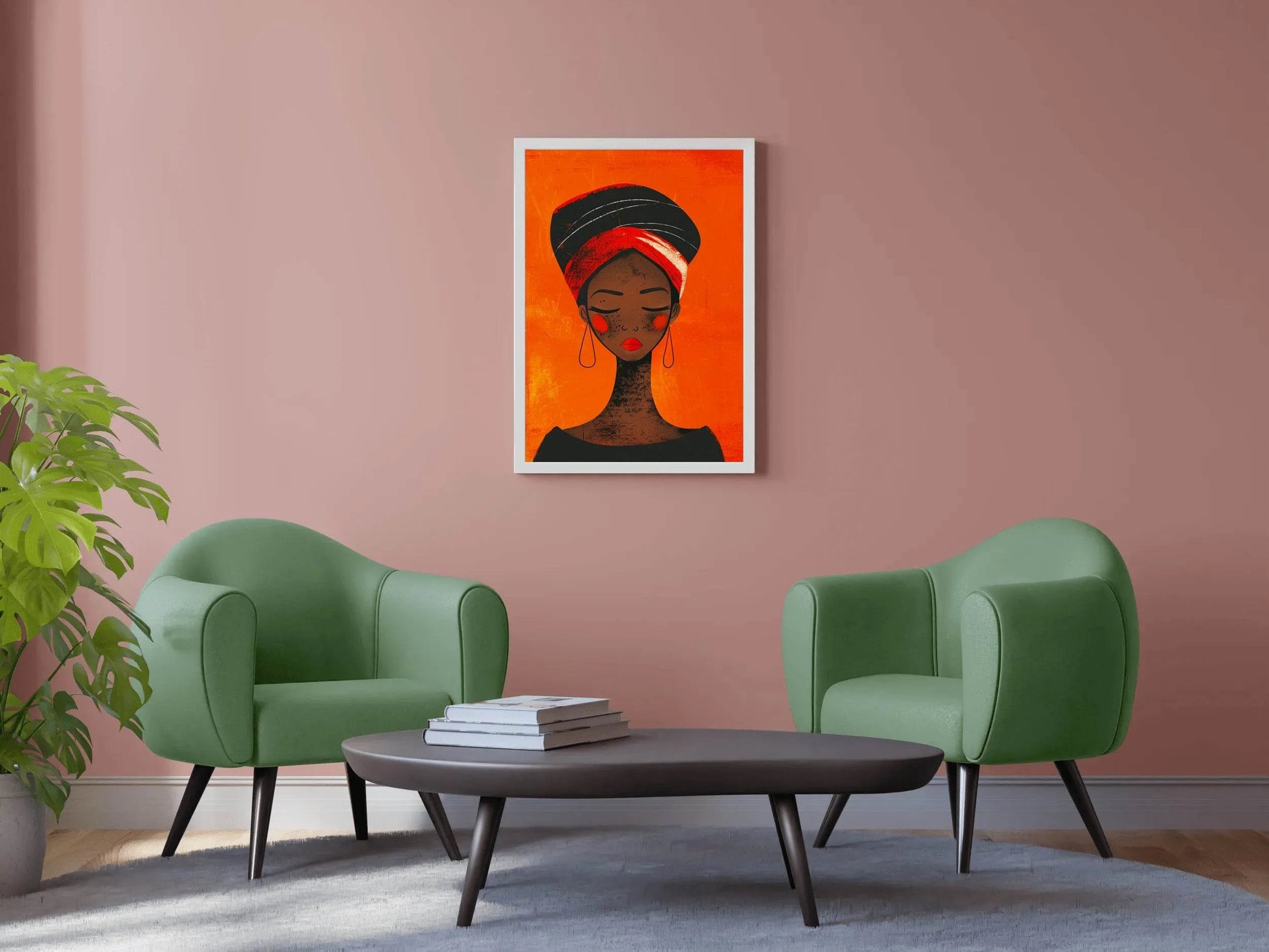 African Beauty Wall Art - beink online art store