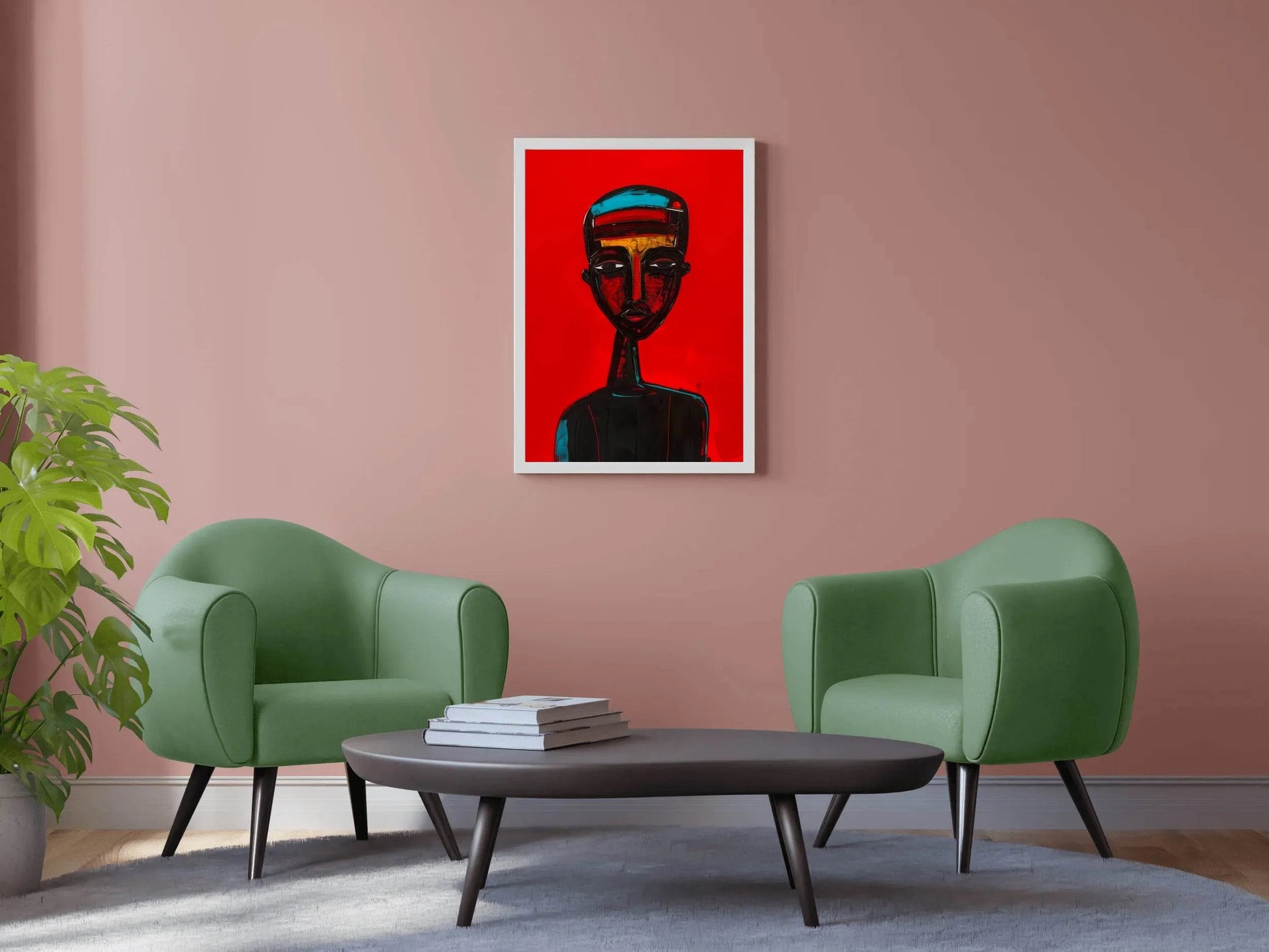 Tribal Mask Wall Art - beink online art store