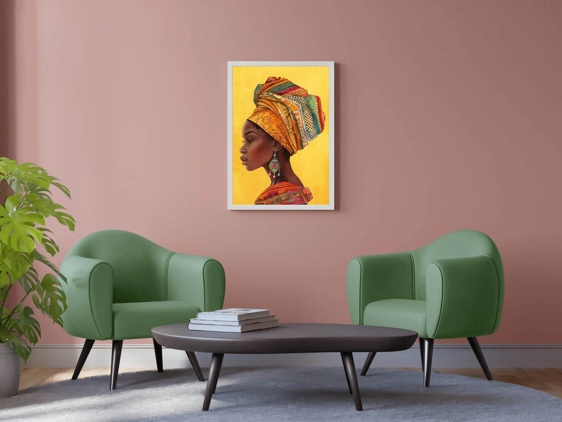 African Beauty Faces Wall Art - beink online art store